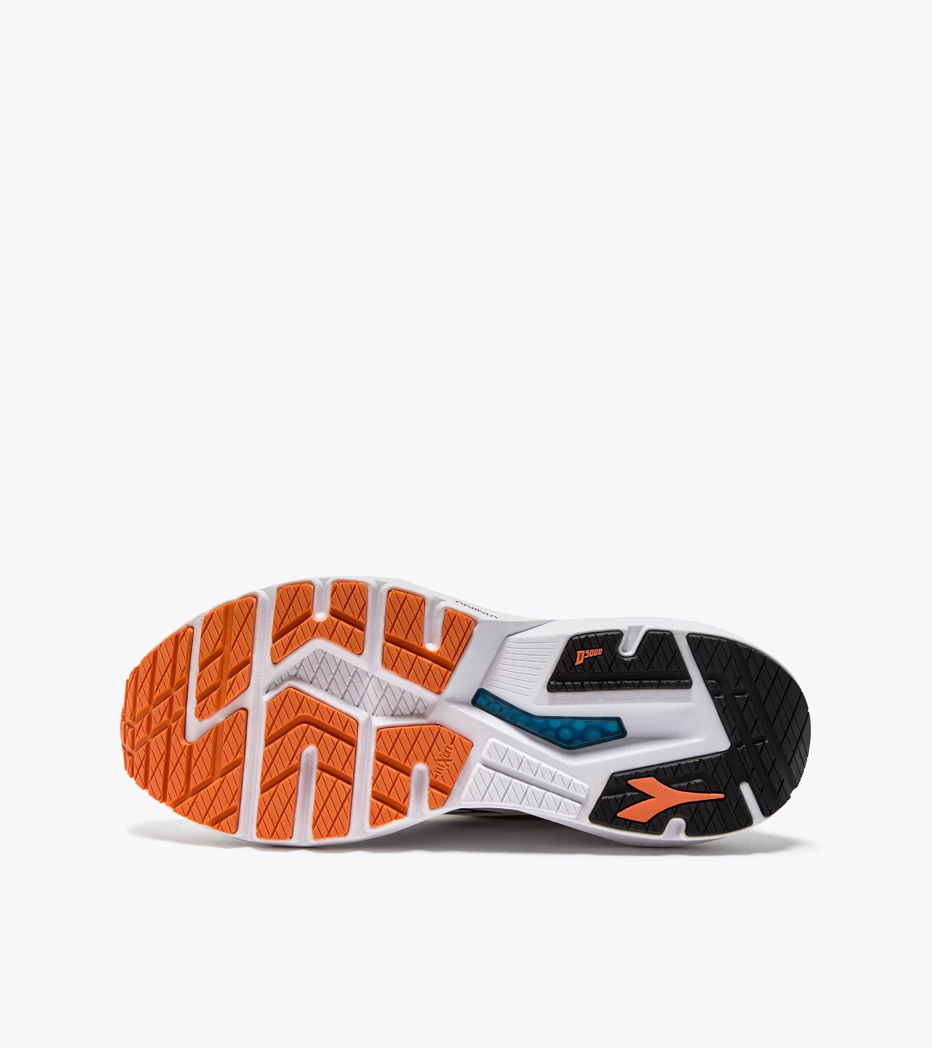 Running shoe - Stability and protection - Men’s MYTHOS BLUSHIELD VIGORE 3 WHITE/BLACK/AQUARIUS - Diadora