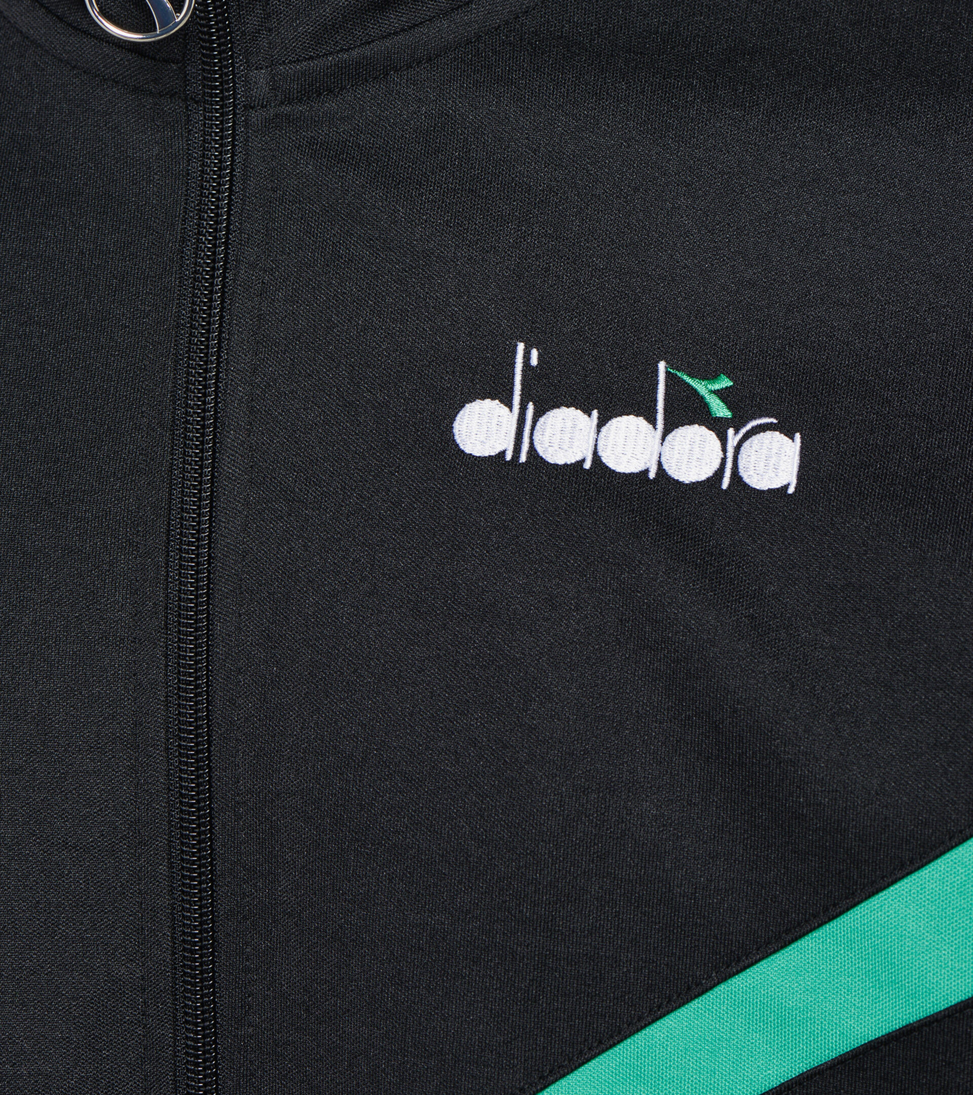 Sportswear jacket - Unisex TRACK JACKET OFFSIDE BLACK - Diadora