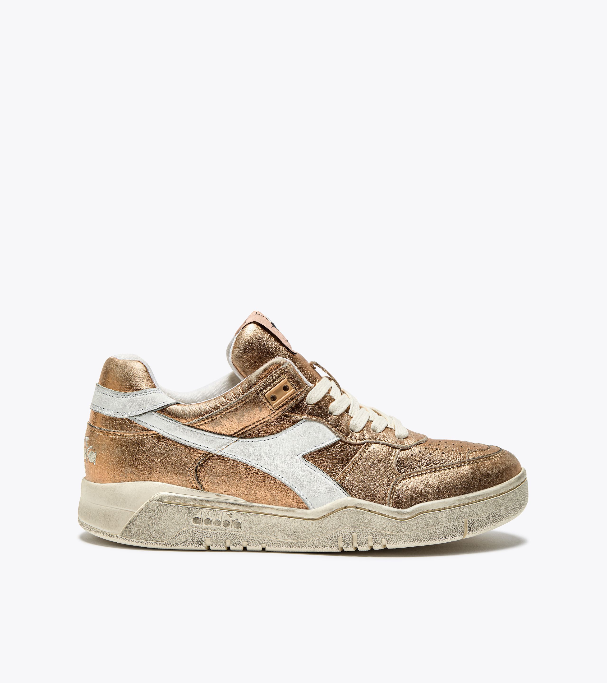 B.560 METAL WN Heritage leather sneaker Women s Diadora Online Store