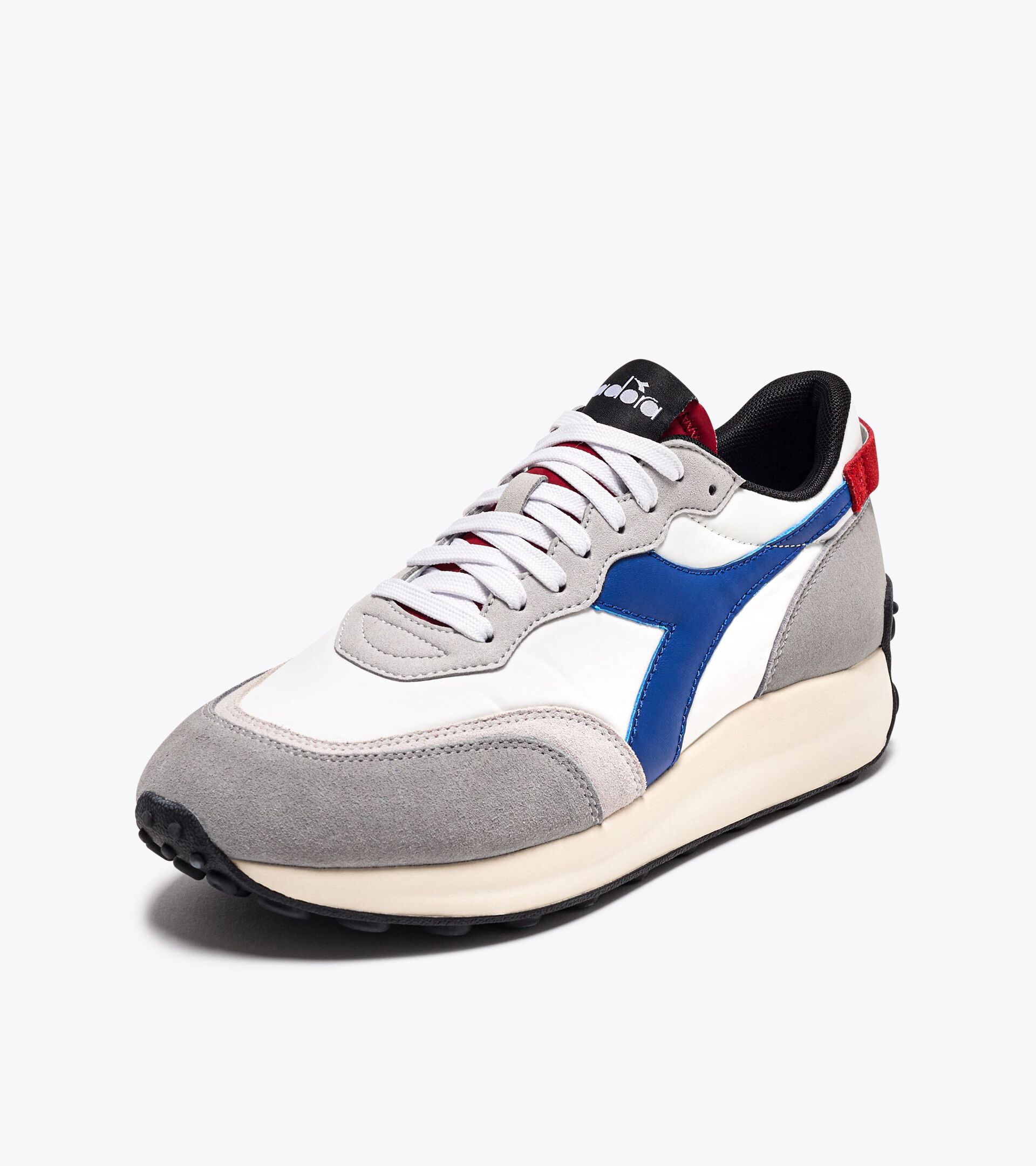 Chaussures de sportswear - Gender neutral RACE NYL BLU CORSARO/BIANCO OTTICO/ROSS - Diadora