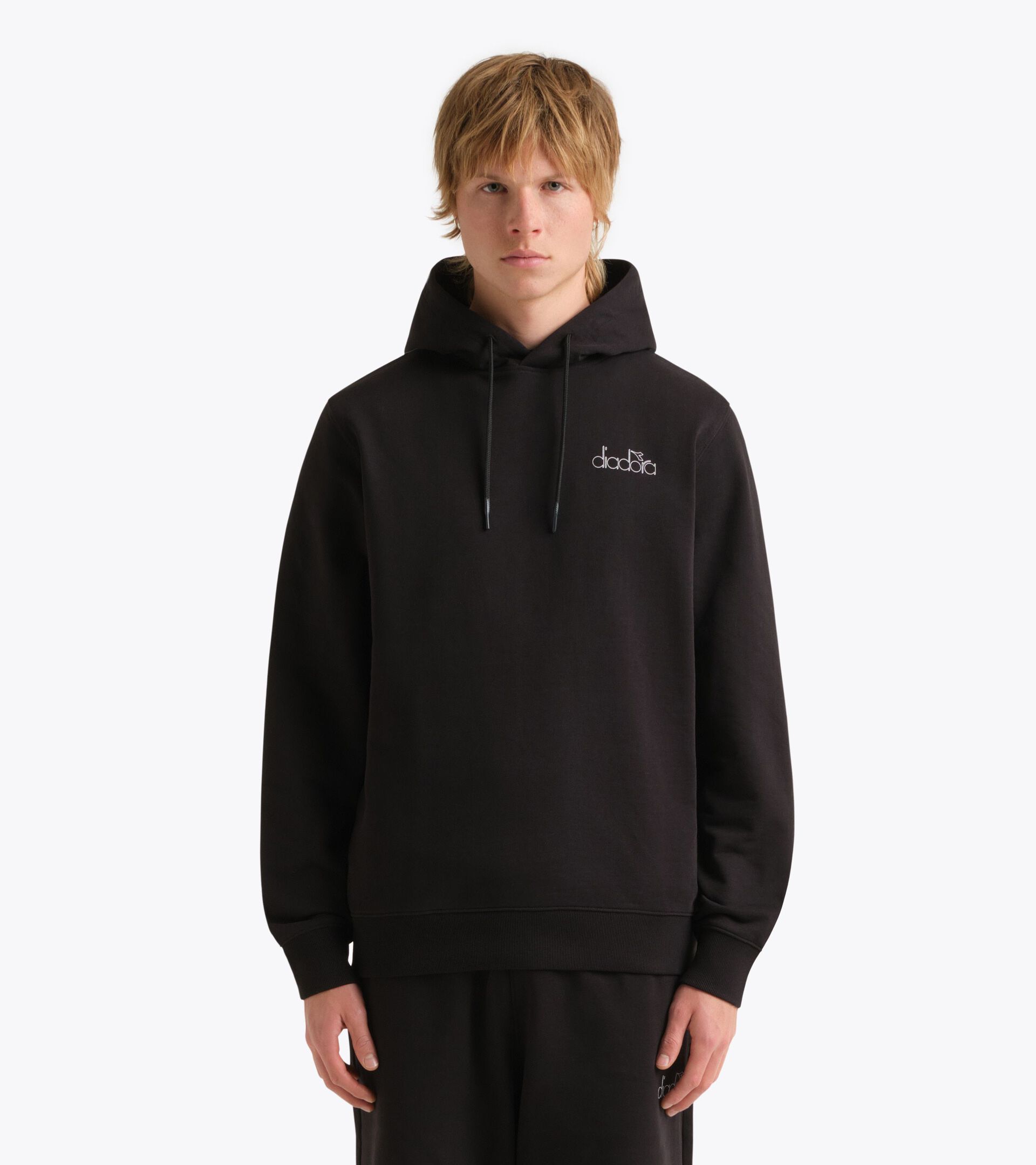 Hoodie Logo - F&uuml;r alle Geschlechter
 HOODIE LOGO EXC. SCHWARZ - Diadora