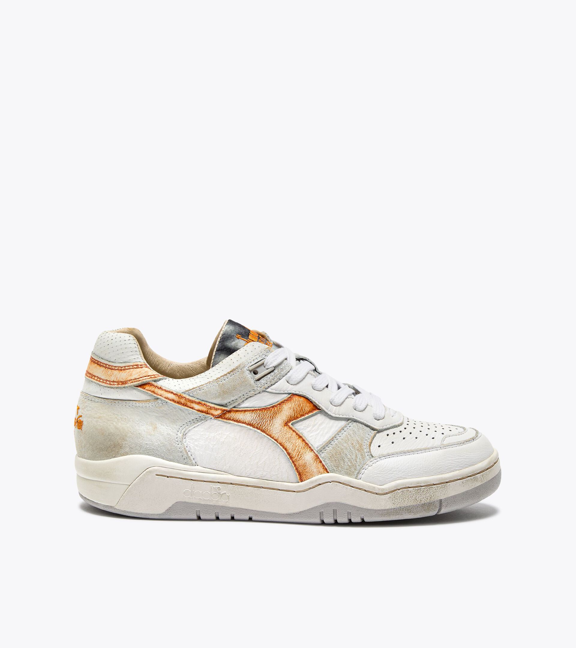 Heritage leather sneaker - Made In Italy - All-gender B.560 FORO ITALIA WHITE - Diadora