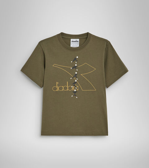 Camiseta deportiva - Niño JB.T-SHIRT SS TWISTER OLIVA MILITAR - Diadora