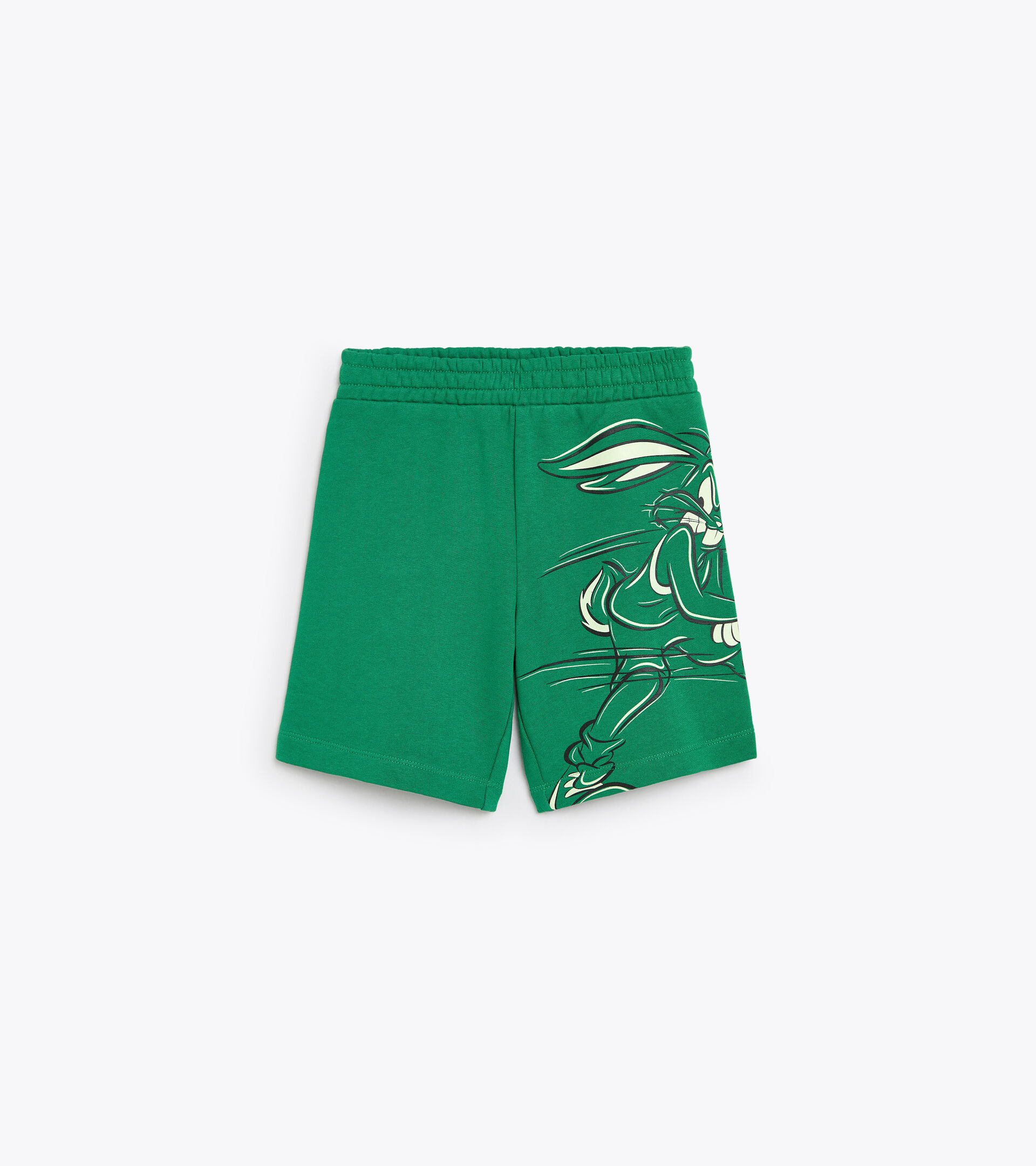 Cotton bermuda shorts - Kids JU.BERMUDA WB JOLLY GREEN - Diadora