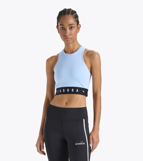 Sportliches Crop-Top - Damen L. CROP TOP BE ONE SCHATZCHEN BLAU - Diadora