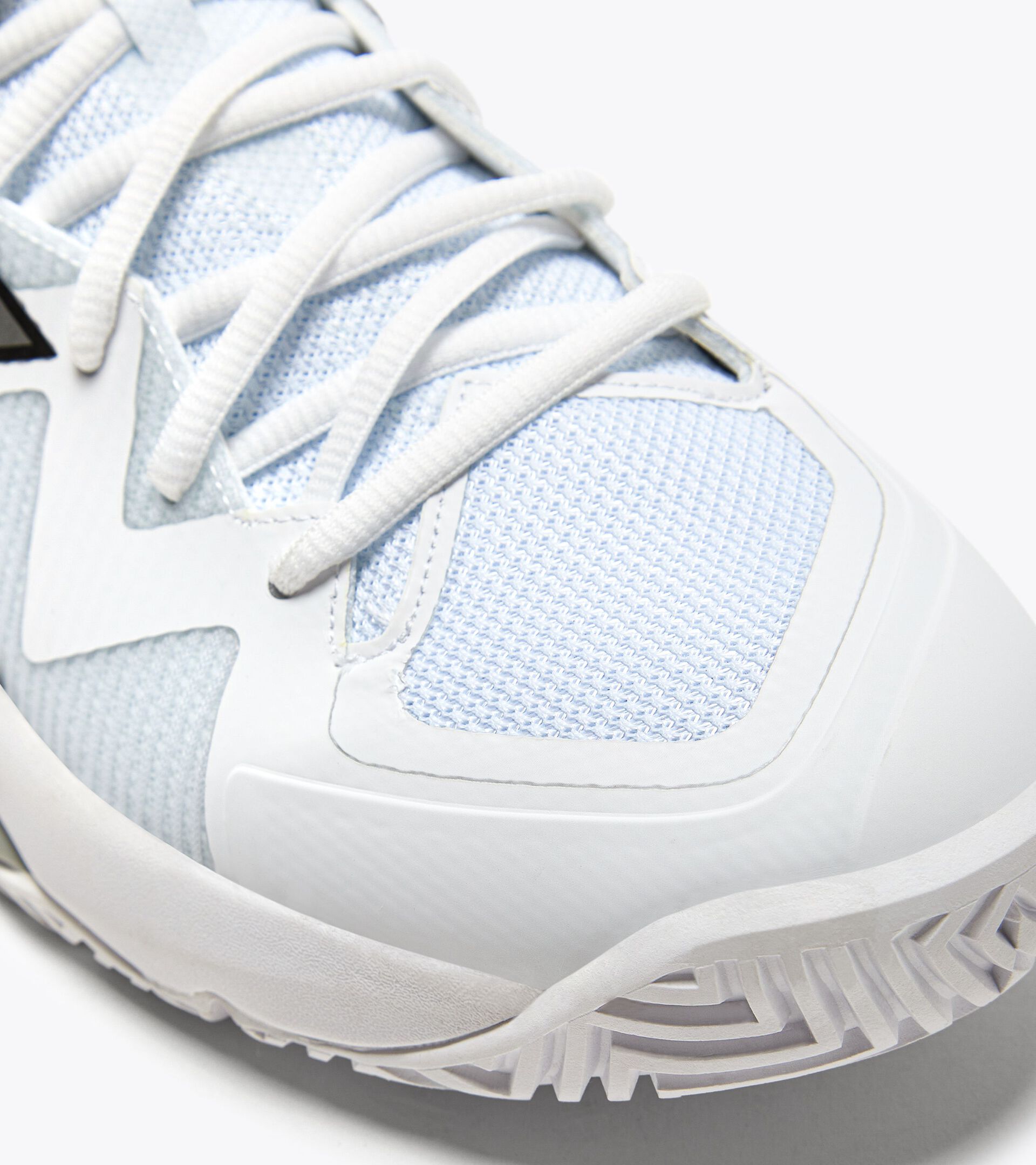 Tennis shoes for hard surfaces or clay - Men B.ICON 2 AG WHITE/SILVER - Diadora