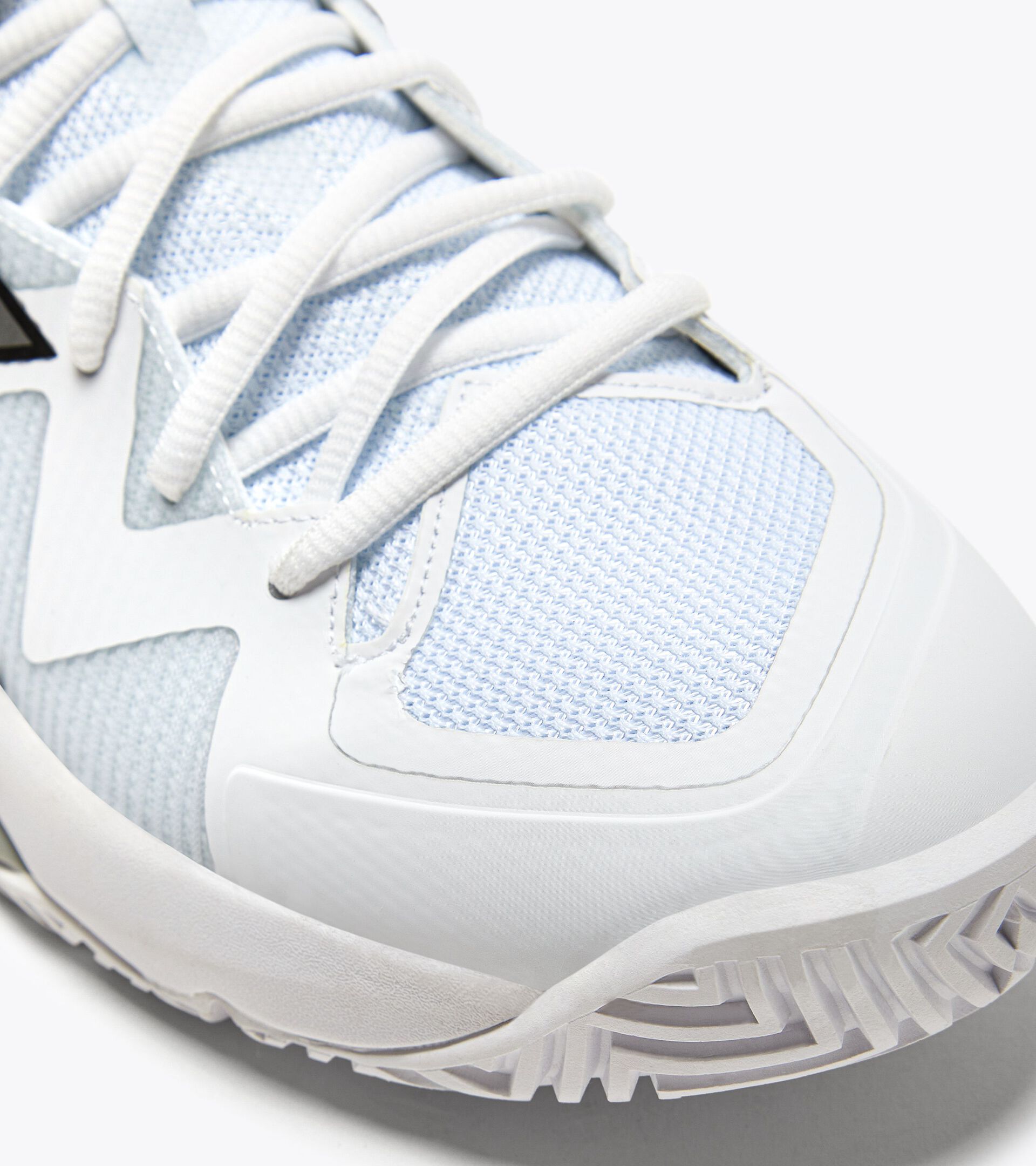 Scarpe Da Tennis Diadora Uomo B.Icon 2 – Modello Clay, Bianche/Nere – Ammortizzate Per Campi In Terra Battuta - 6