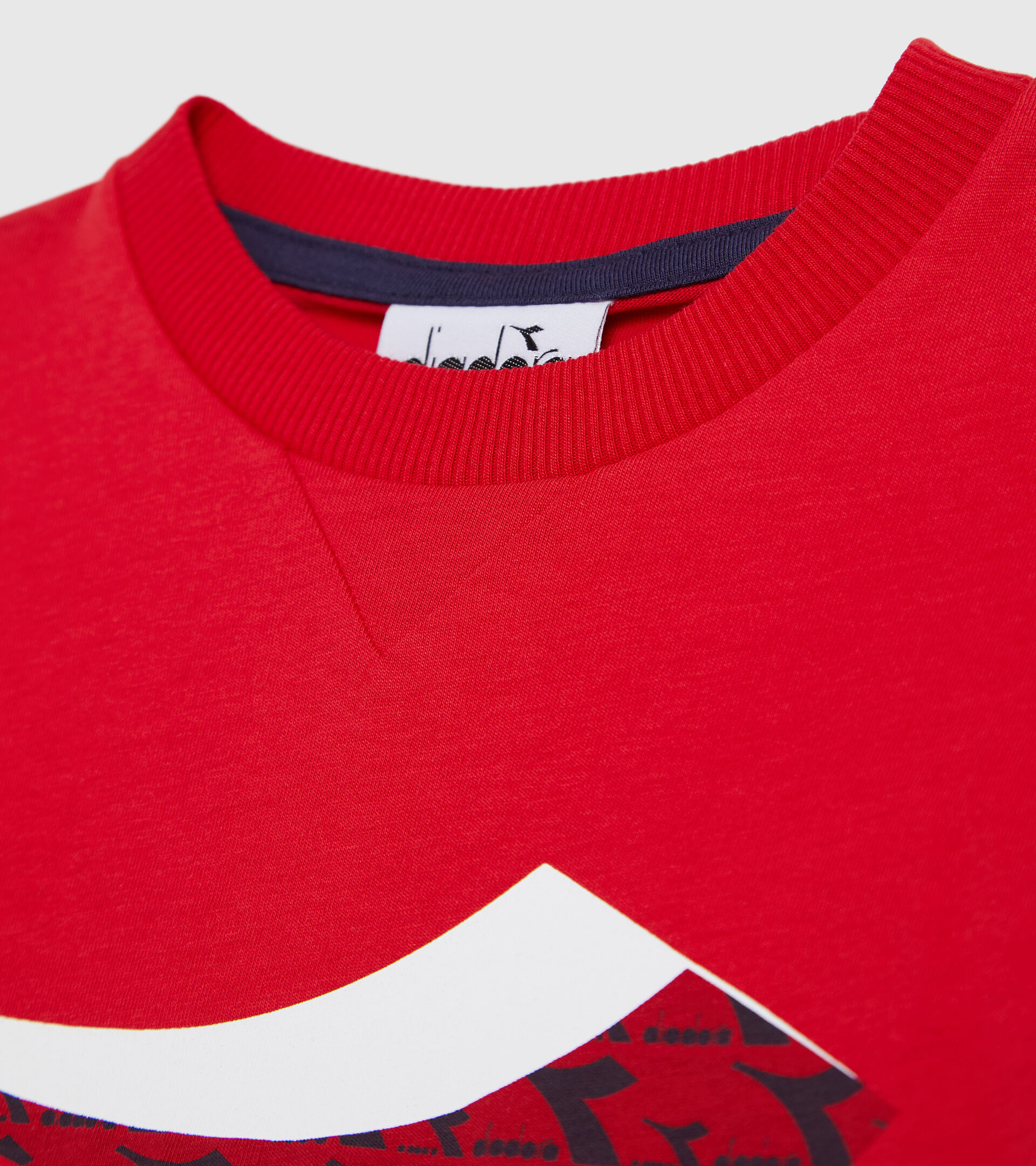 T-shirt - Kids JU.SS T-SHIRT CUBIC TANGO RED - Diadora