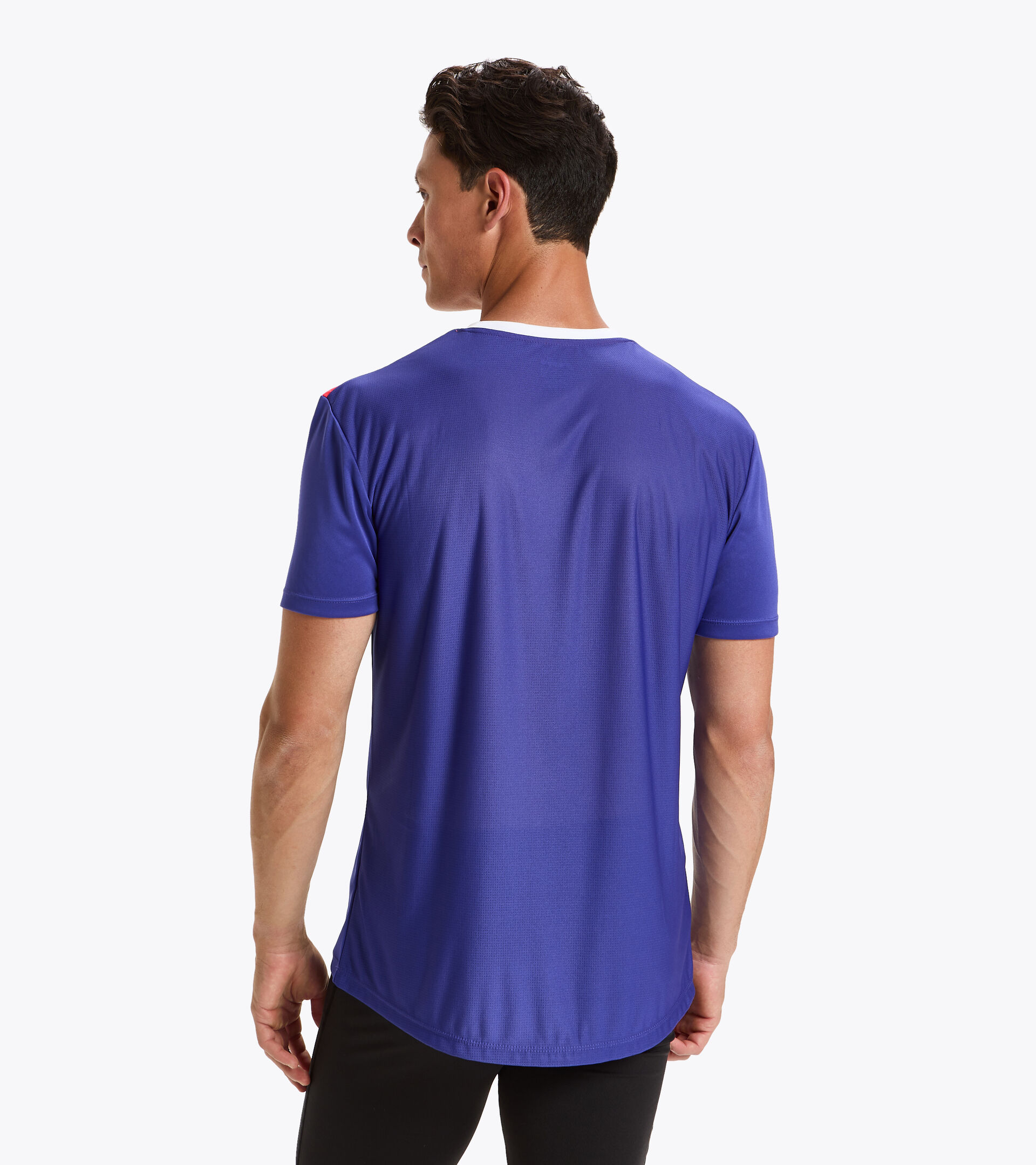 Training T-shirts -Men SS T-SHIRT RUN OPTICAL WHITE - Diadora