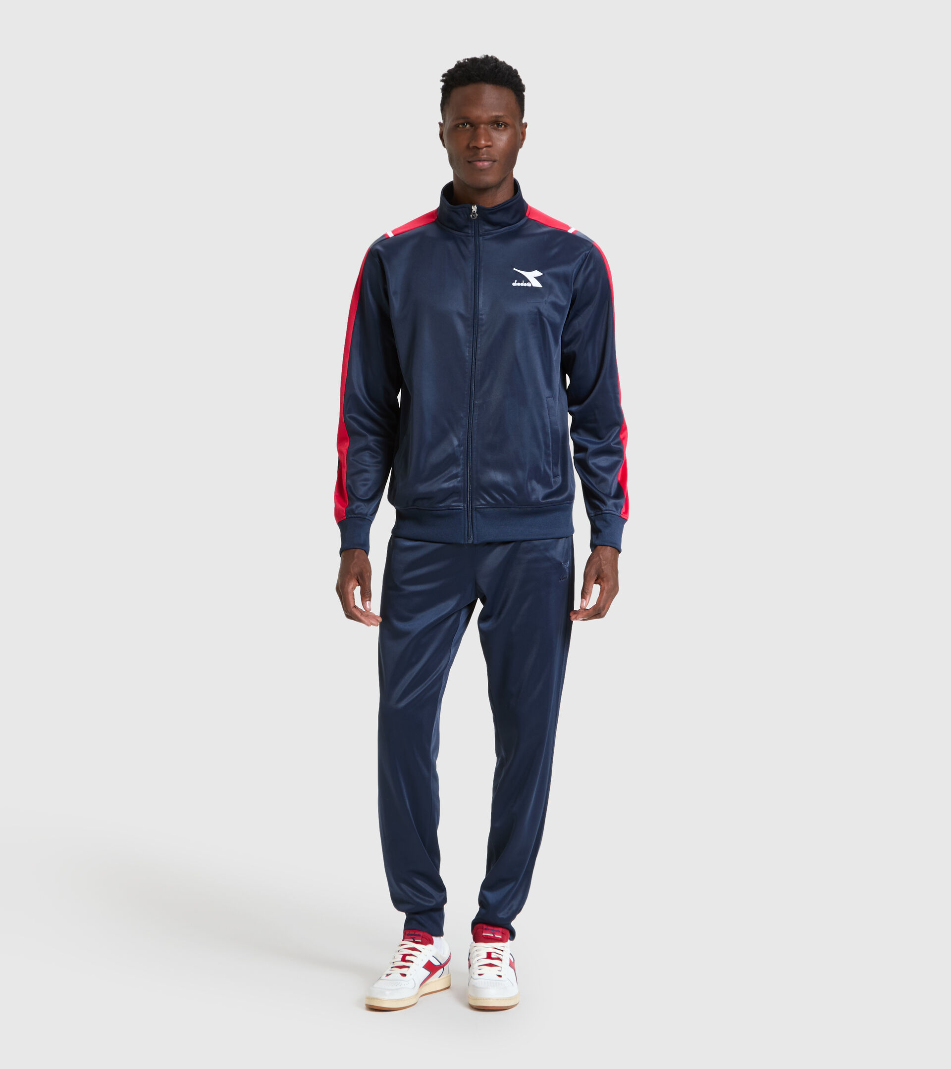 Tracksuit - Men TRACKSUIT FZ CHROMIA BLUE CORSAIR - Diadora