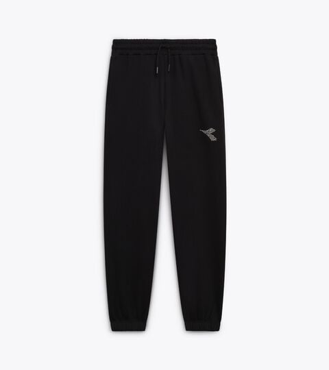 Joggers - Girls JG. JOGGER PANTS RHINESTONE BLACK - Diadora