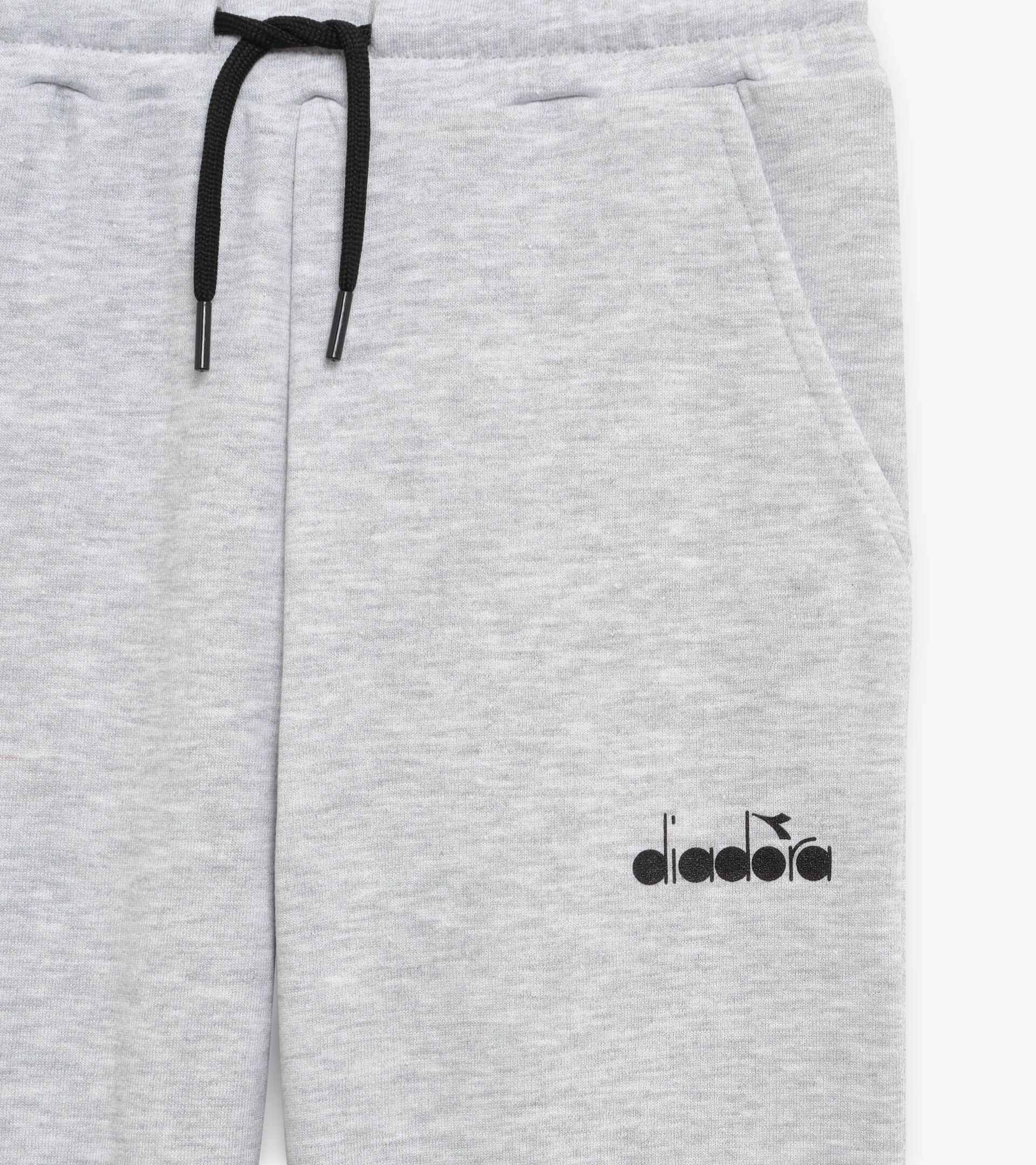 Jogginghose aus Sweatstoff - Jungen JB. JOGGER PANTS COMIC LICHT MITTELGRAU MELANGE - Diadora