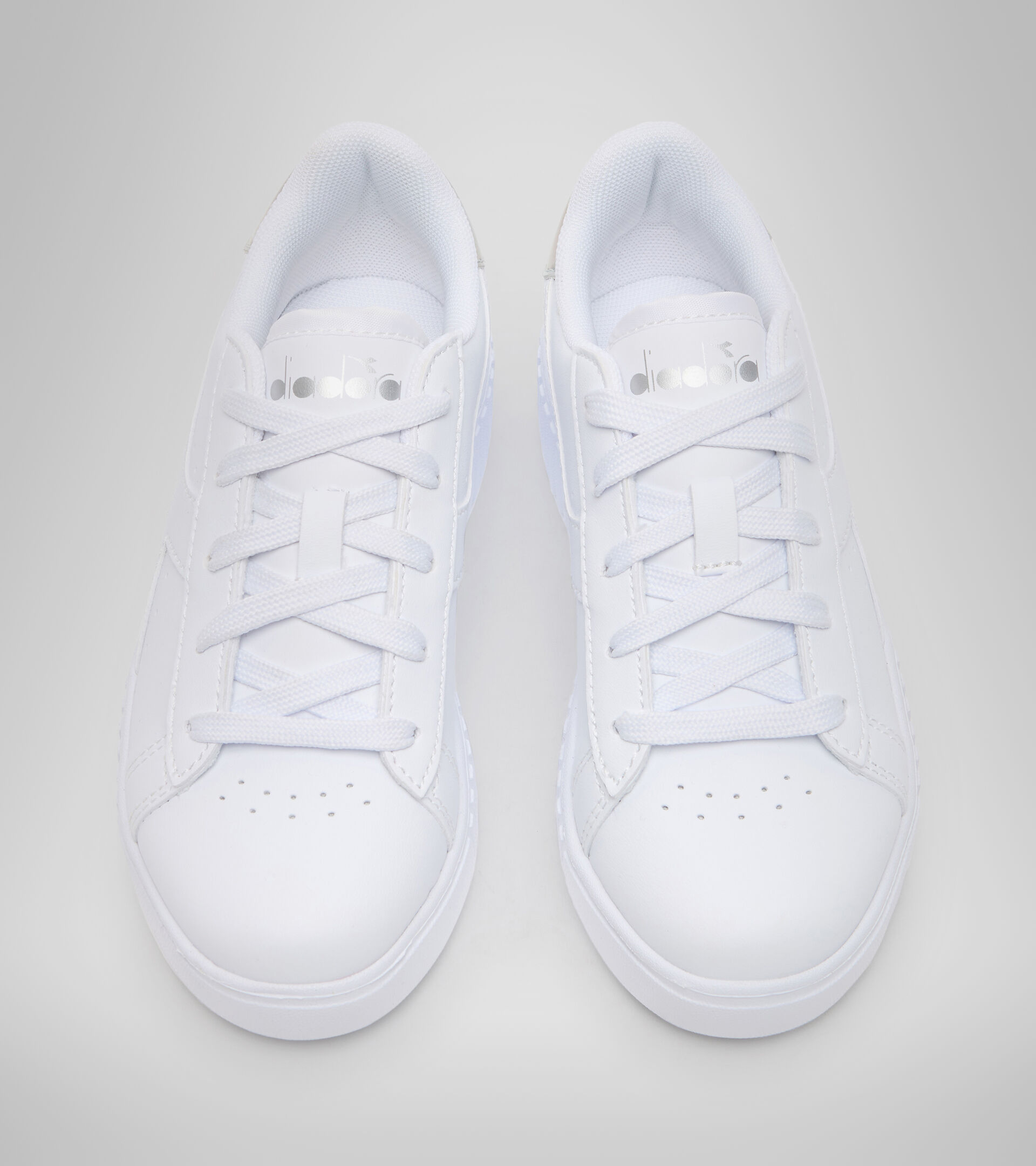 Sports shoes - Kids 4-8 years GAME STEP PS WHITE/SILVER - Diadora