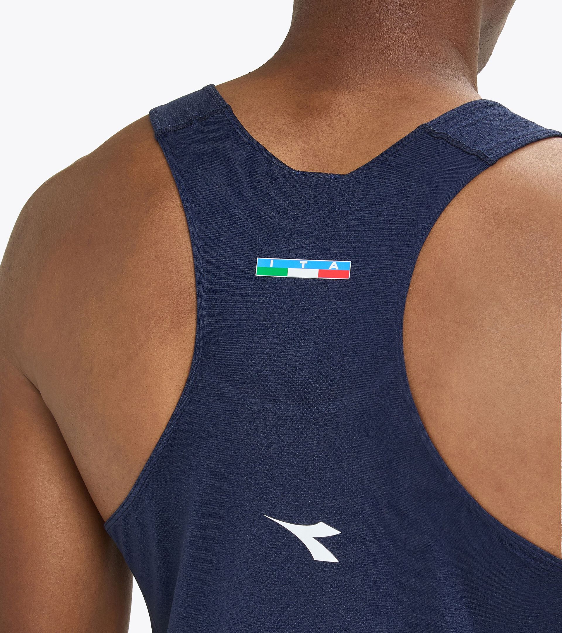 Competition tank Men - Italy National Volleyball Team CANOTTA GARA UOMO BV ITALIA NAVY BLAZER - Diadora