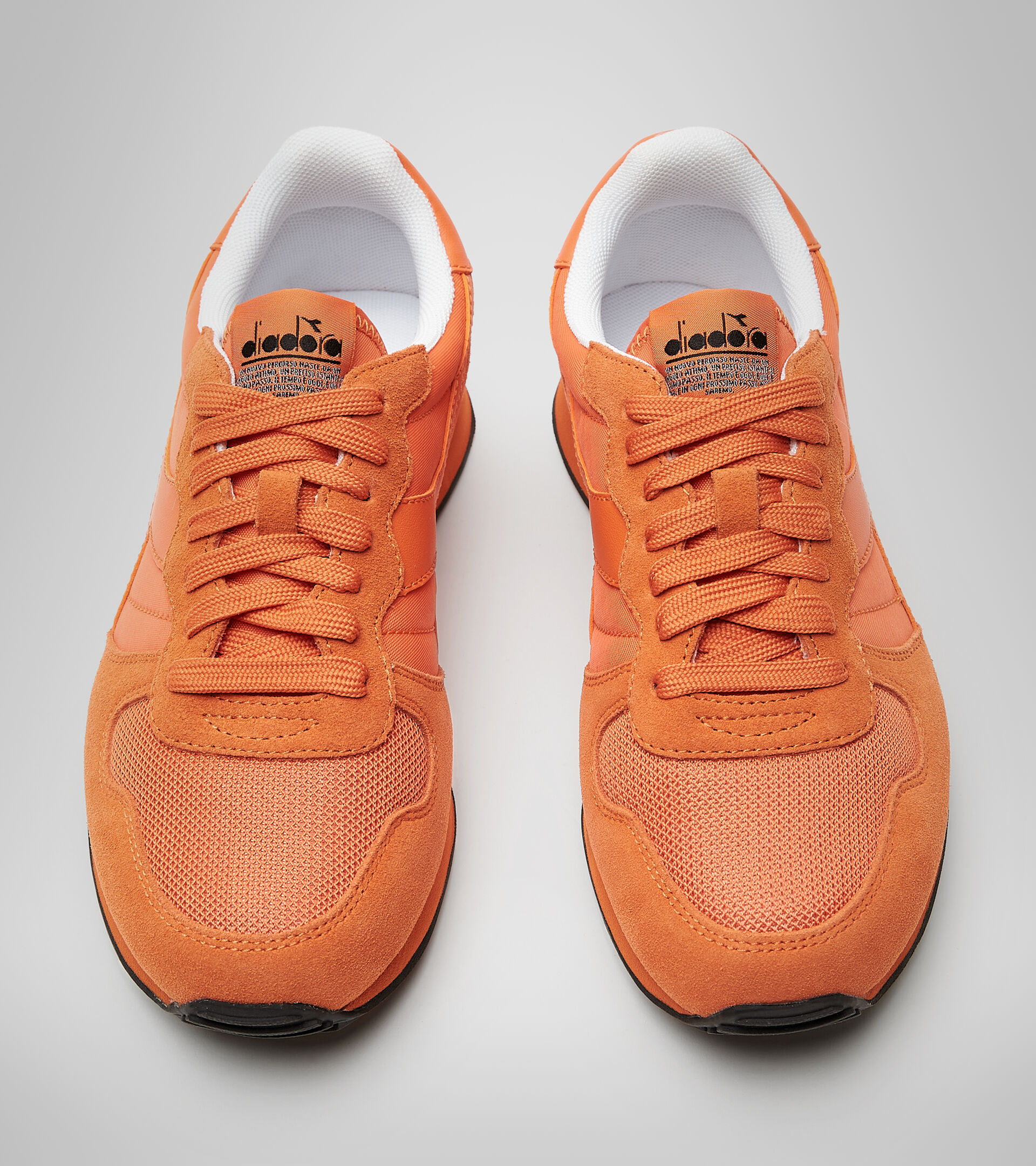 Sportswear shoes - Unisex CAMARO MANIFESTO COLOR VERMILLION ORANGE - Diadora