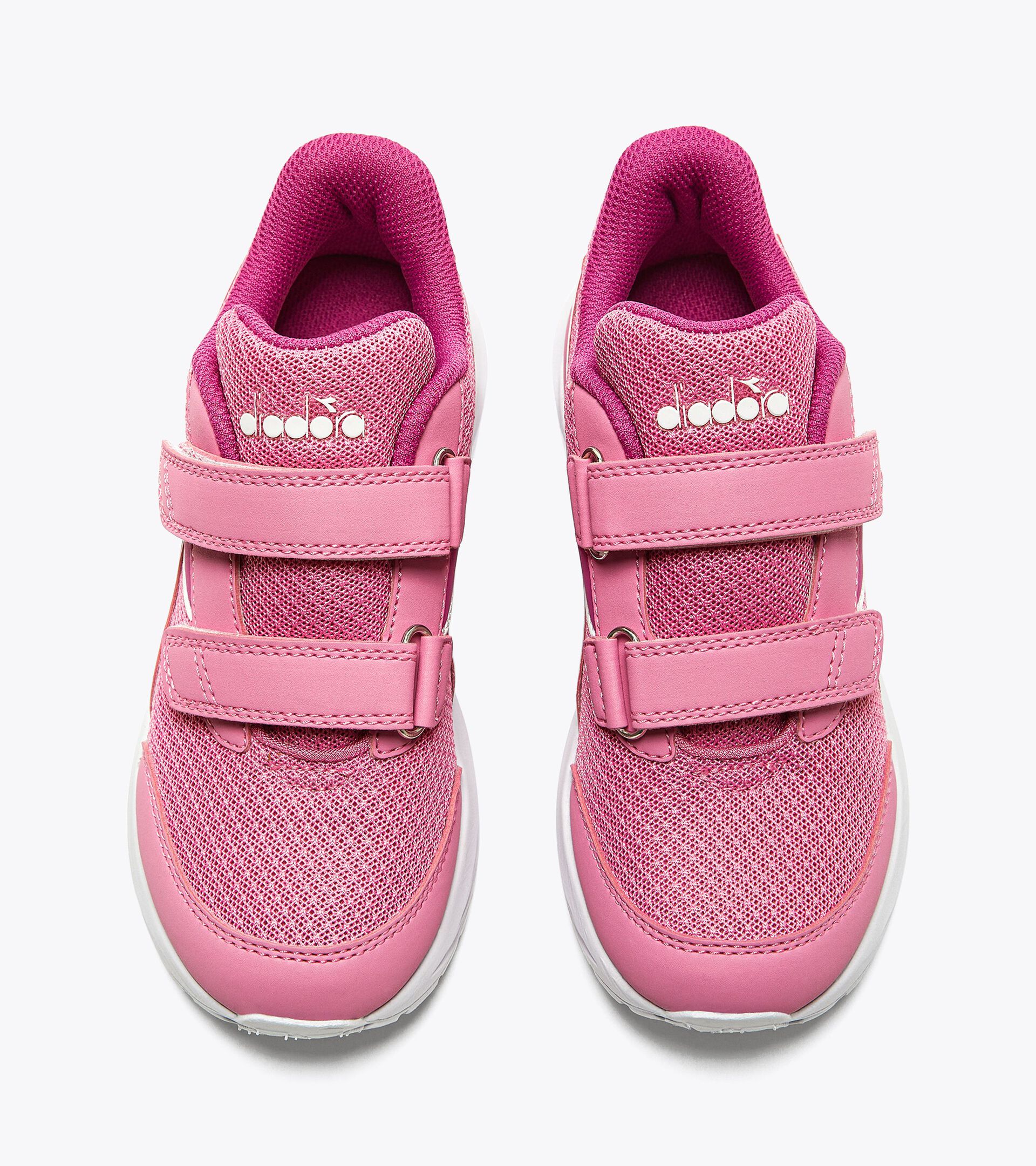 Junior running shoes - Gender Neutral FALCON 3 JR V AURORA PINK/ROSE VIOLET - Diadora