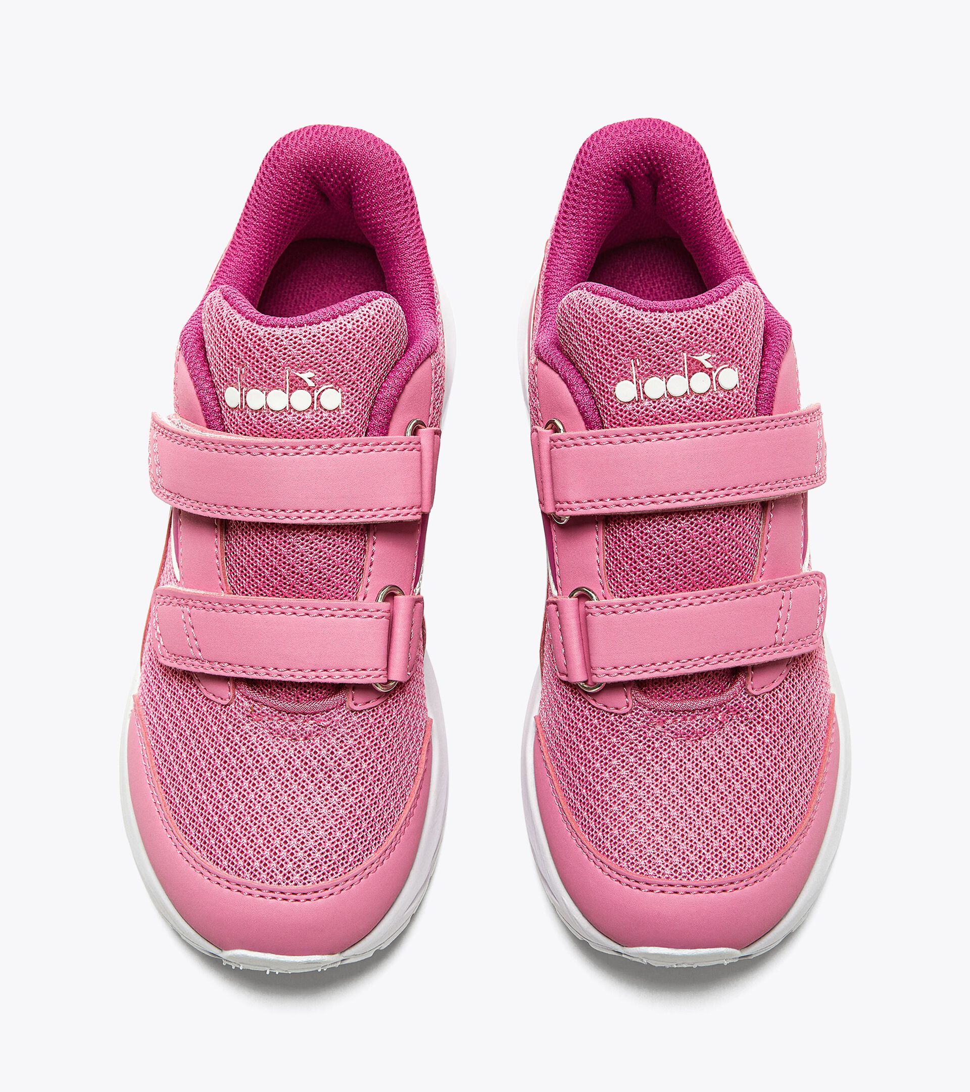 Junior running shoes - Gender Neutral FALCON 3 JR V AURORA PINK/ROSE VIOLET - Diadora