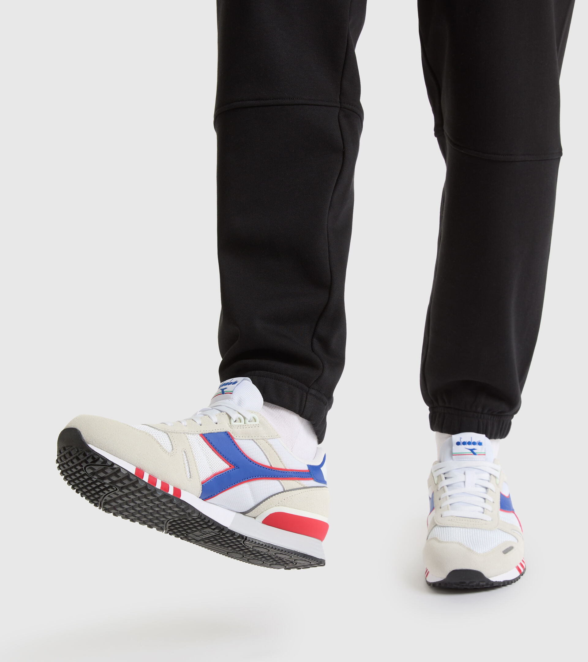 Sports shoe - Men TITAN WHITE/BLUE EYES - Diadora