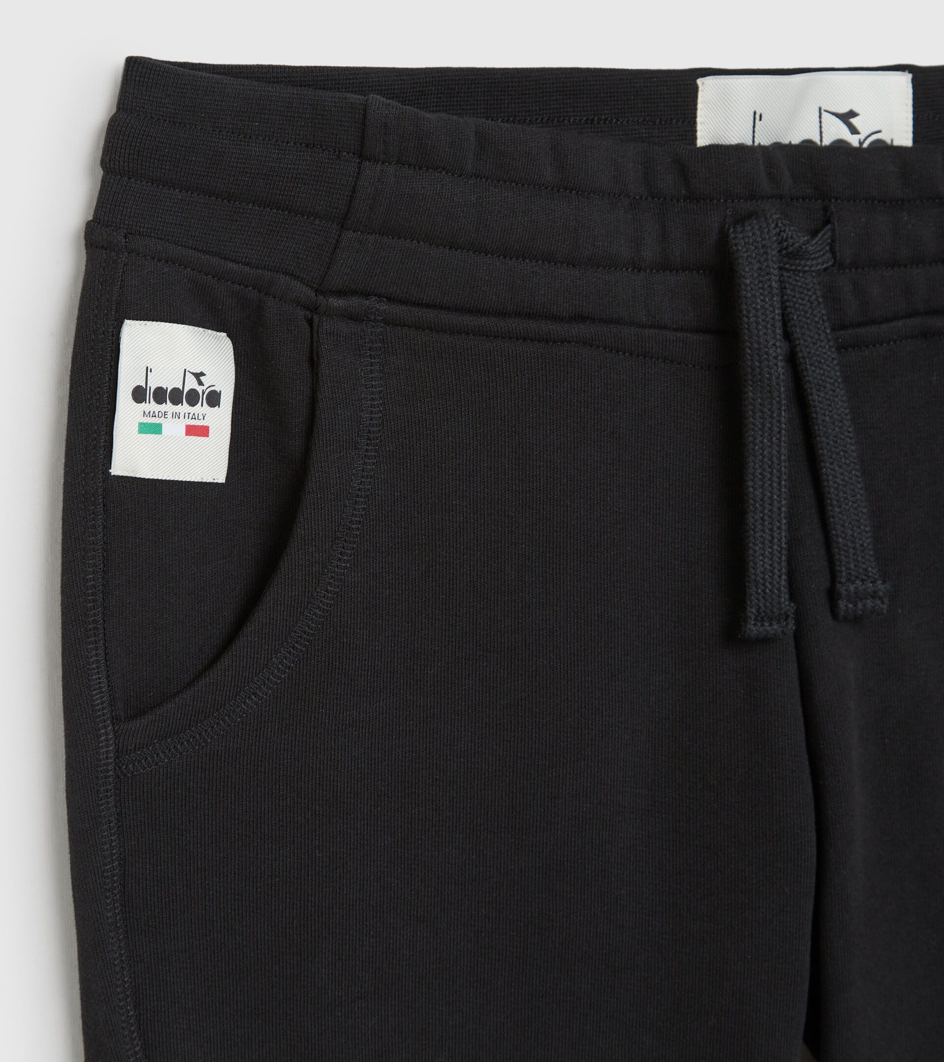 Cotton sports trousers - Made in Italy - Women L. JOGGER PANT MII BLACK - Diadora