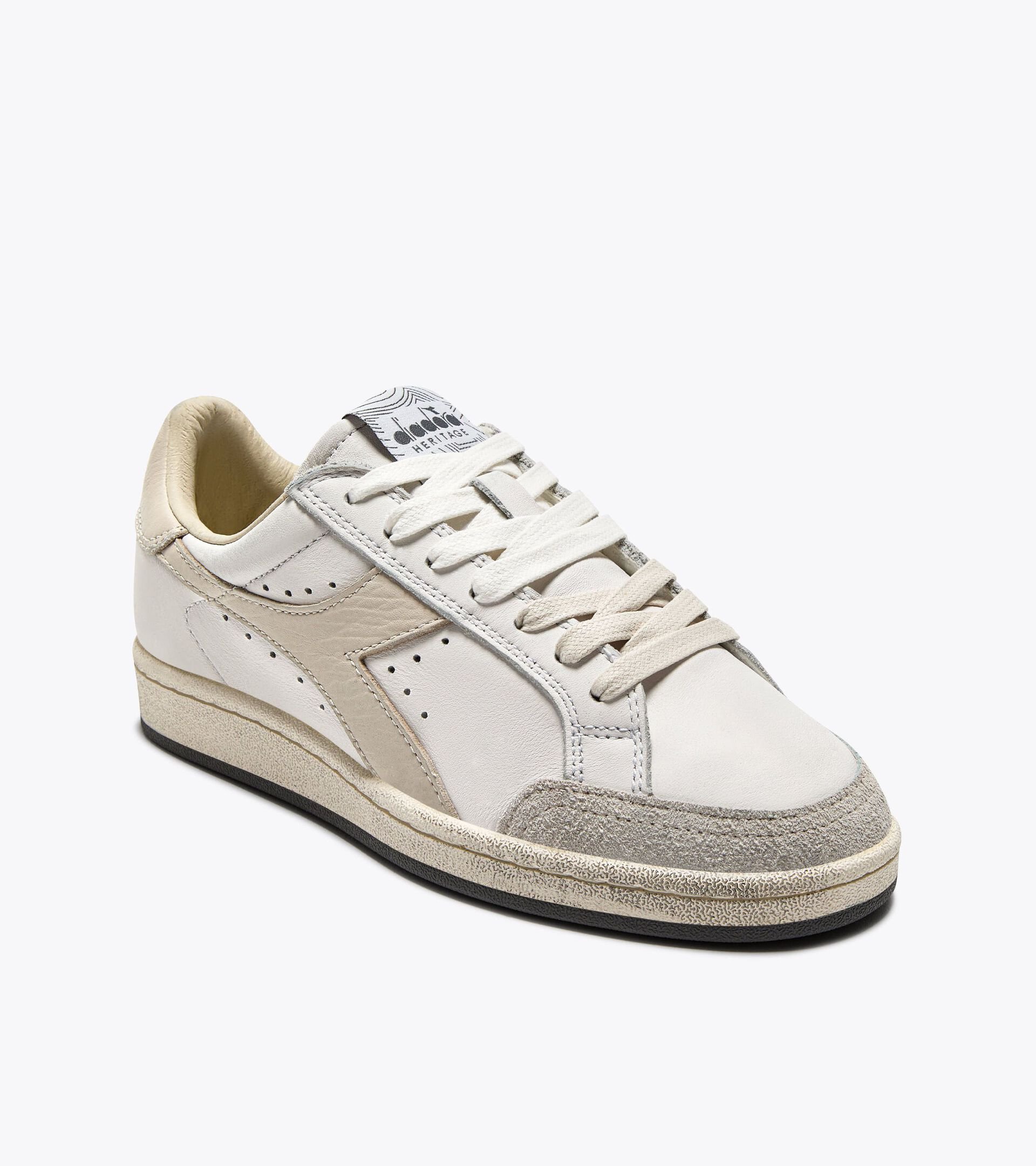 Heritage sneaker made from leather - All-gender PRESTIGE USED WHITE/MOONBEAM - Diadora
