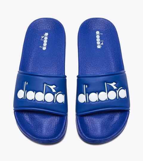 PRAIA, IMPERIAL BLUE/WHITE Slippers PRAIA IMPERIAL BLUE/WHITE - Diadora