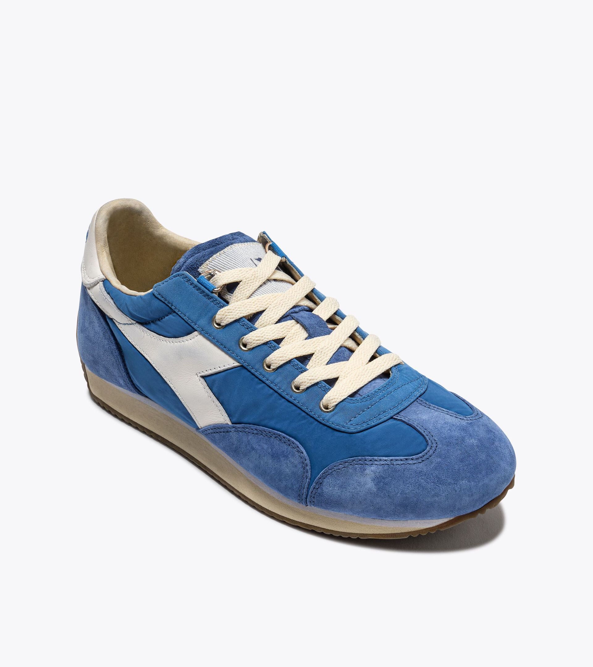 Heritage-Sneaker aus Veloursleder - Alle Geschlechter EQUIPE VELA SW SCHNORCHEL BLAU - Diadora