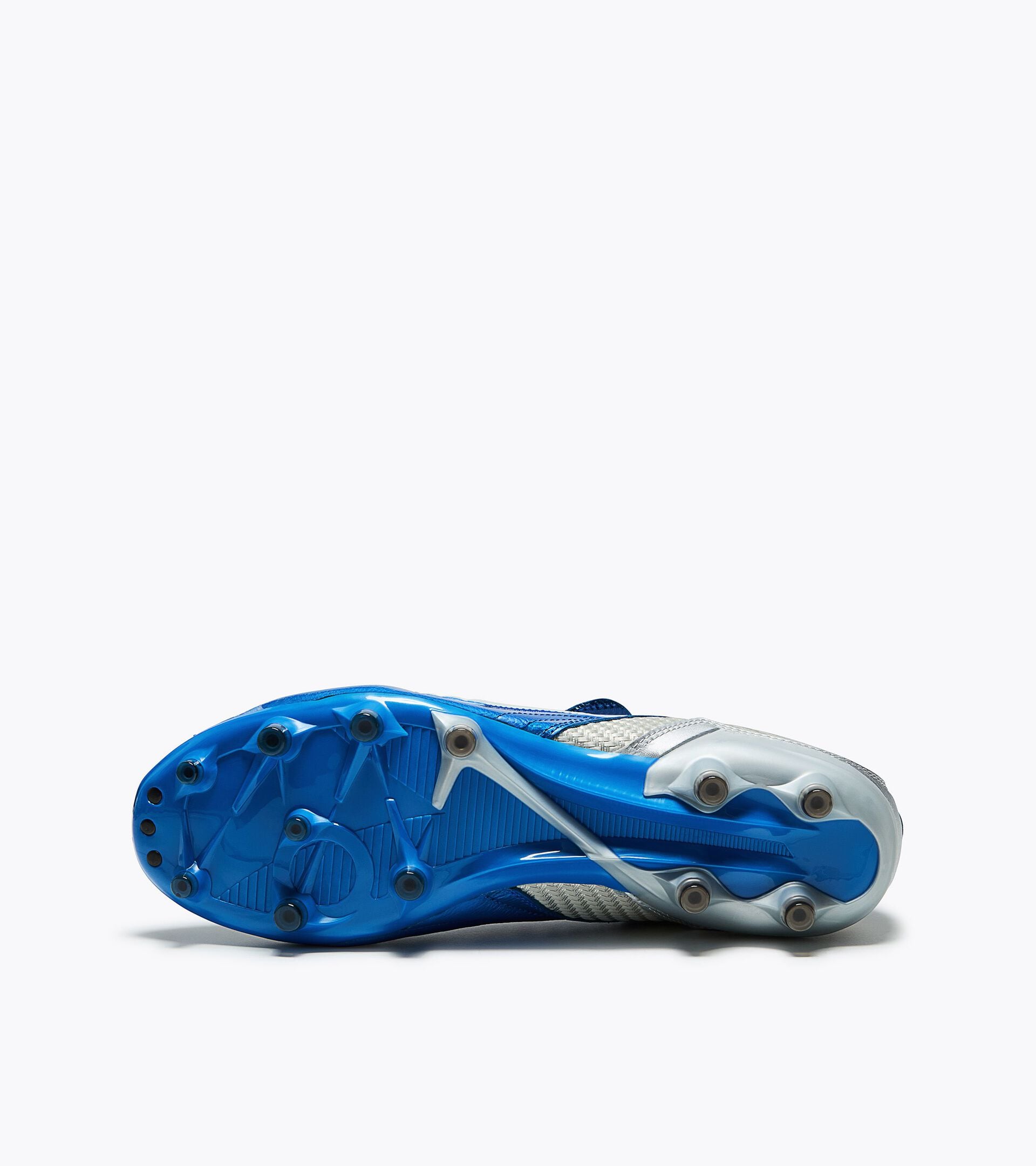 Anniversary Edition Calcio Boot - Made in Italy - All-gender MAXIMUS X ELITE ITALY FG WHITE PEARLIZED /FRENCH BLUE - Diadora