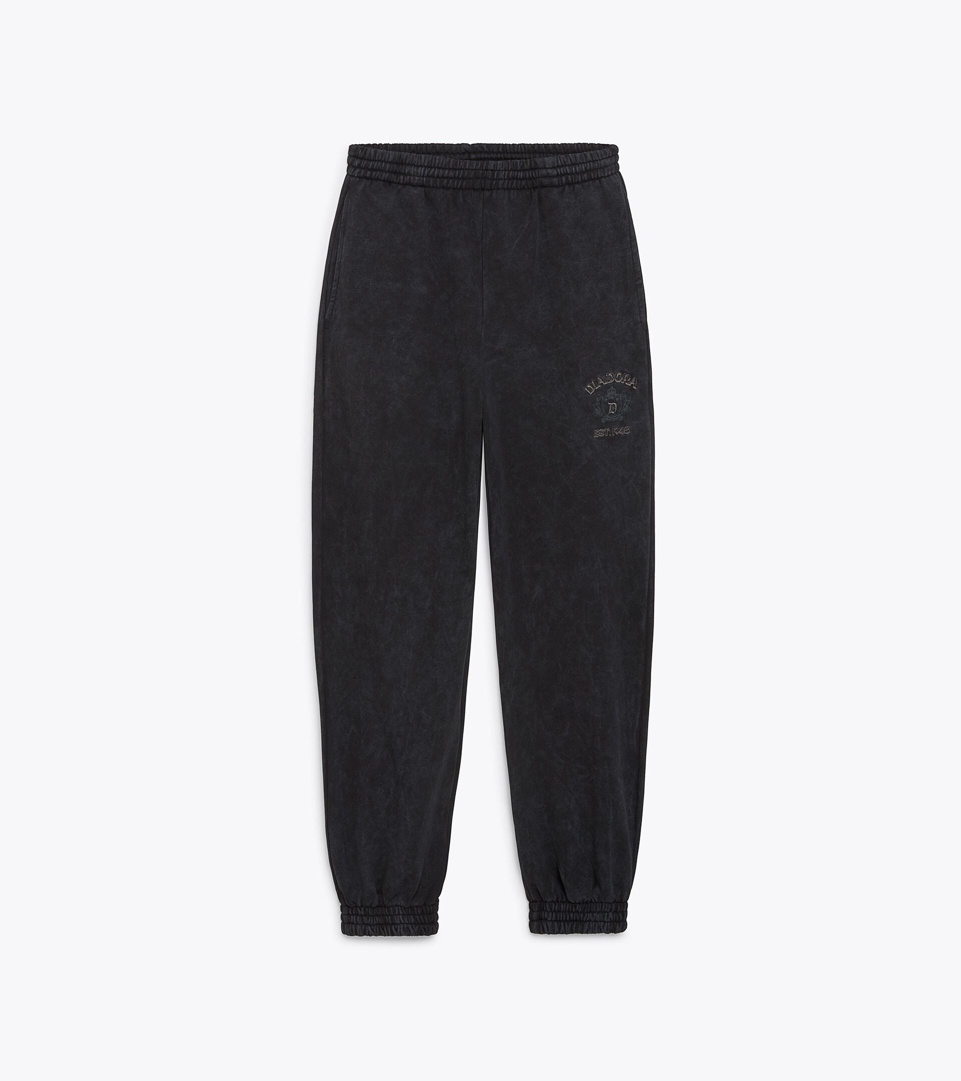 Trousers - Regular fit - Women's L. JOGGER PANTS AVENUE LAB BLACK COAL - Diadora