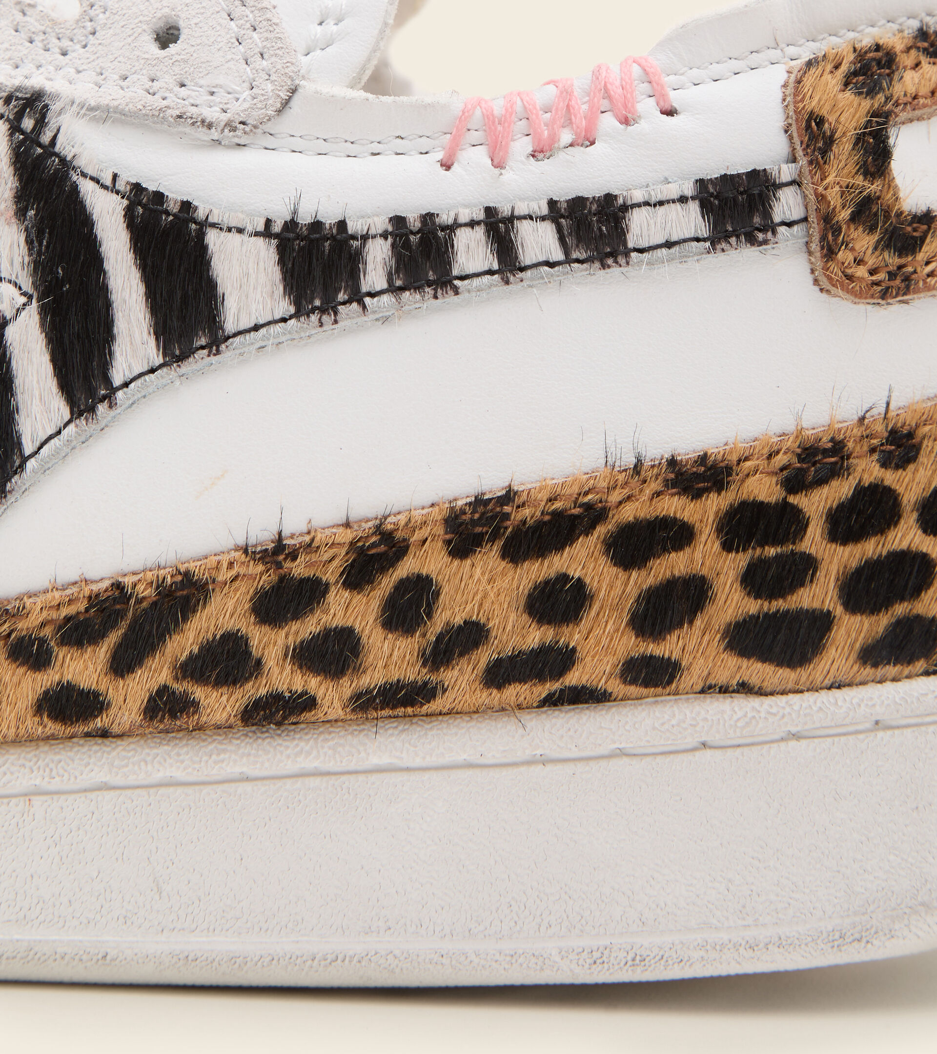 Heritage shoe - Women MI BASKET ROW CUT SAVANNAH WN WHITE - Diadora