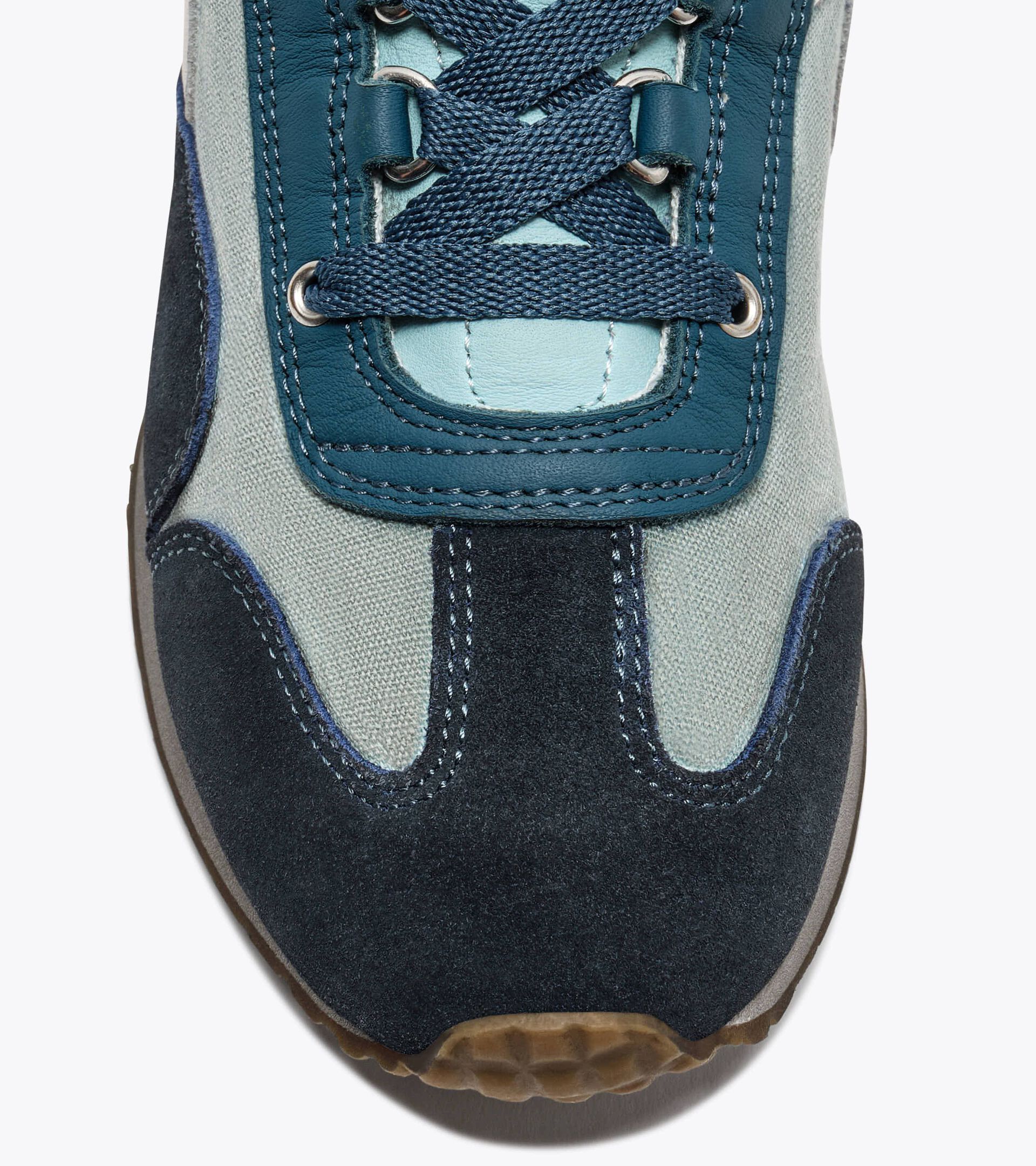 Low-profile Heritage sneaker - All-gender EQUIPE DIRTY SW EVO SKY-BLUE PLUME - Diadora