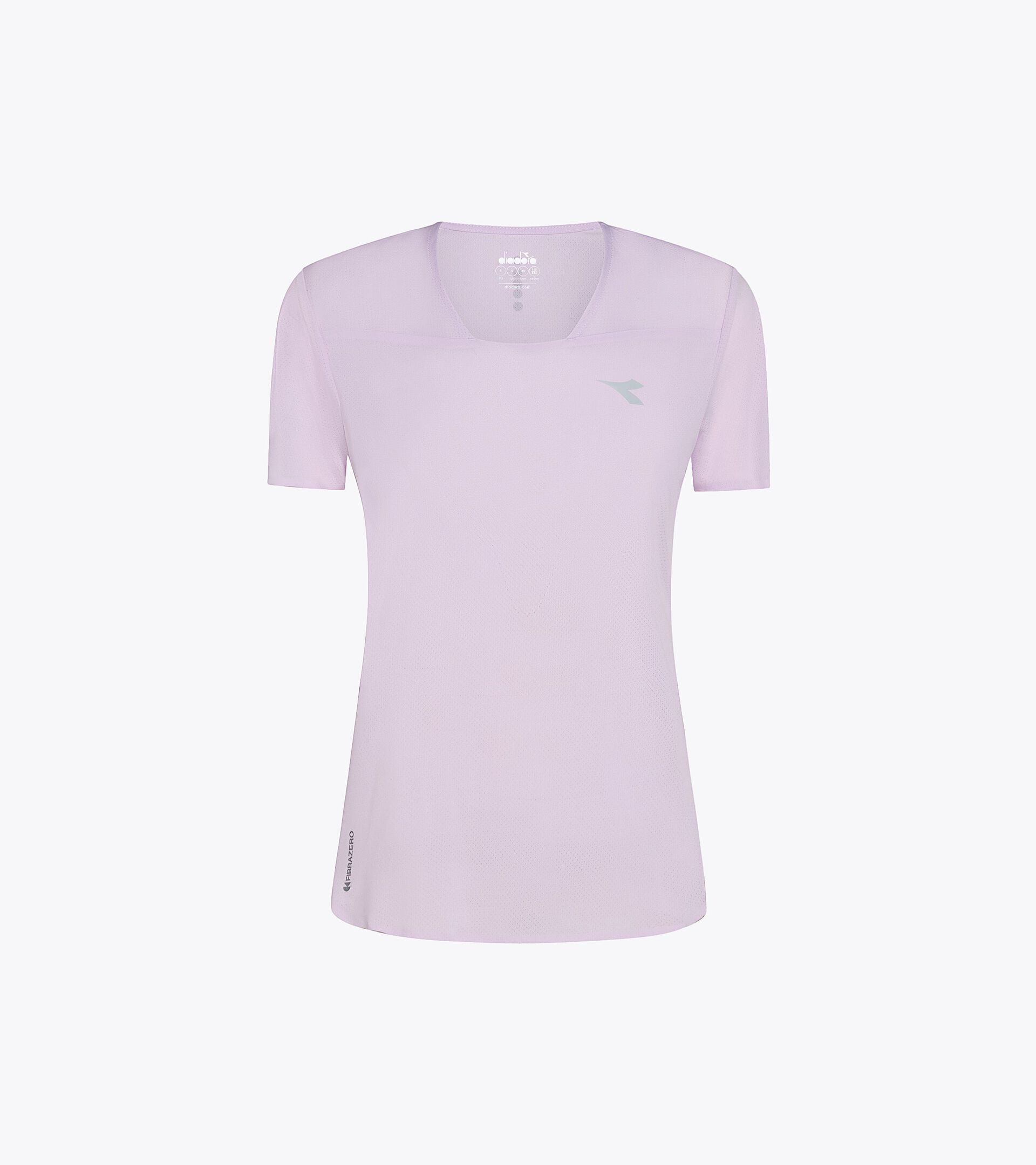 Super Light FIBRAZERO t-shirt  - Running - Women&rsquo;s
 L. SS T-SHIRT SUPER LIGHT FIBRAZERO VIOLET ORCHID - Diadora