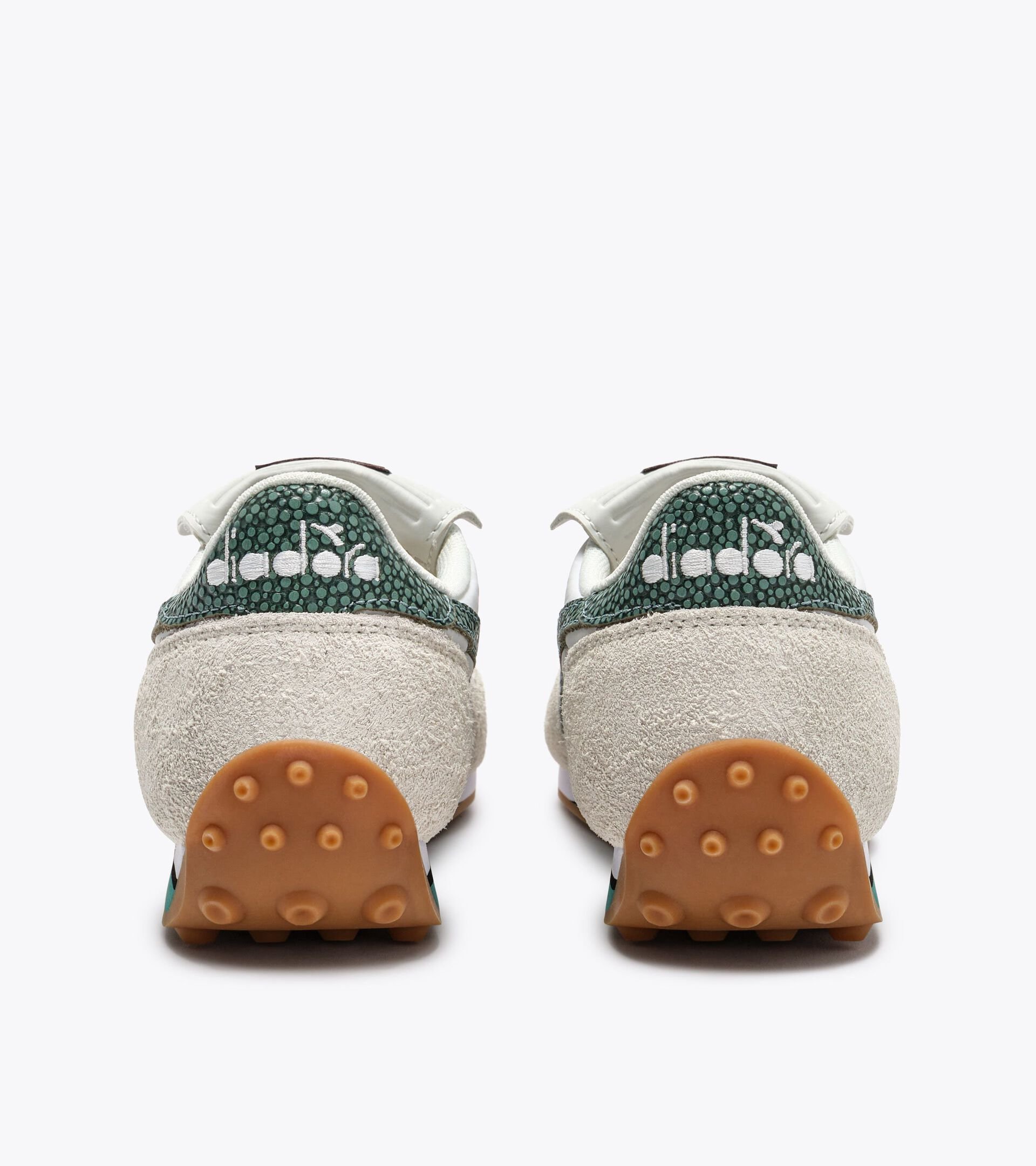 Low-profile leather sneaker - Women&rsquo;s
 RALLY L WHITE/BISTRO GREEN - Diadora