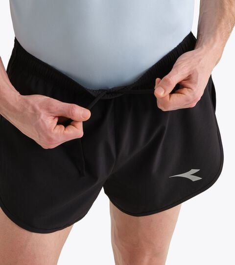 Short de running 3&rsquo;&rsquo; - Homme RUN SHORTS 3'' NOIR - Diadora