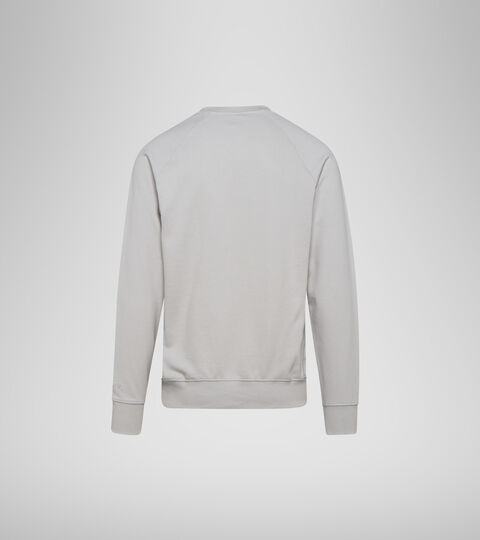 SWEATSHIRT CREW SPECTRA, OYSTER MUSHROOM Sweatshirt with logo - Men SWEATSHIRT CREW SPECTRA OYSTER MUSHROOM - Diadora