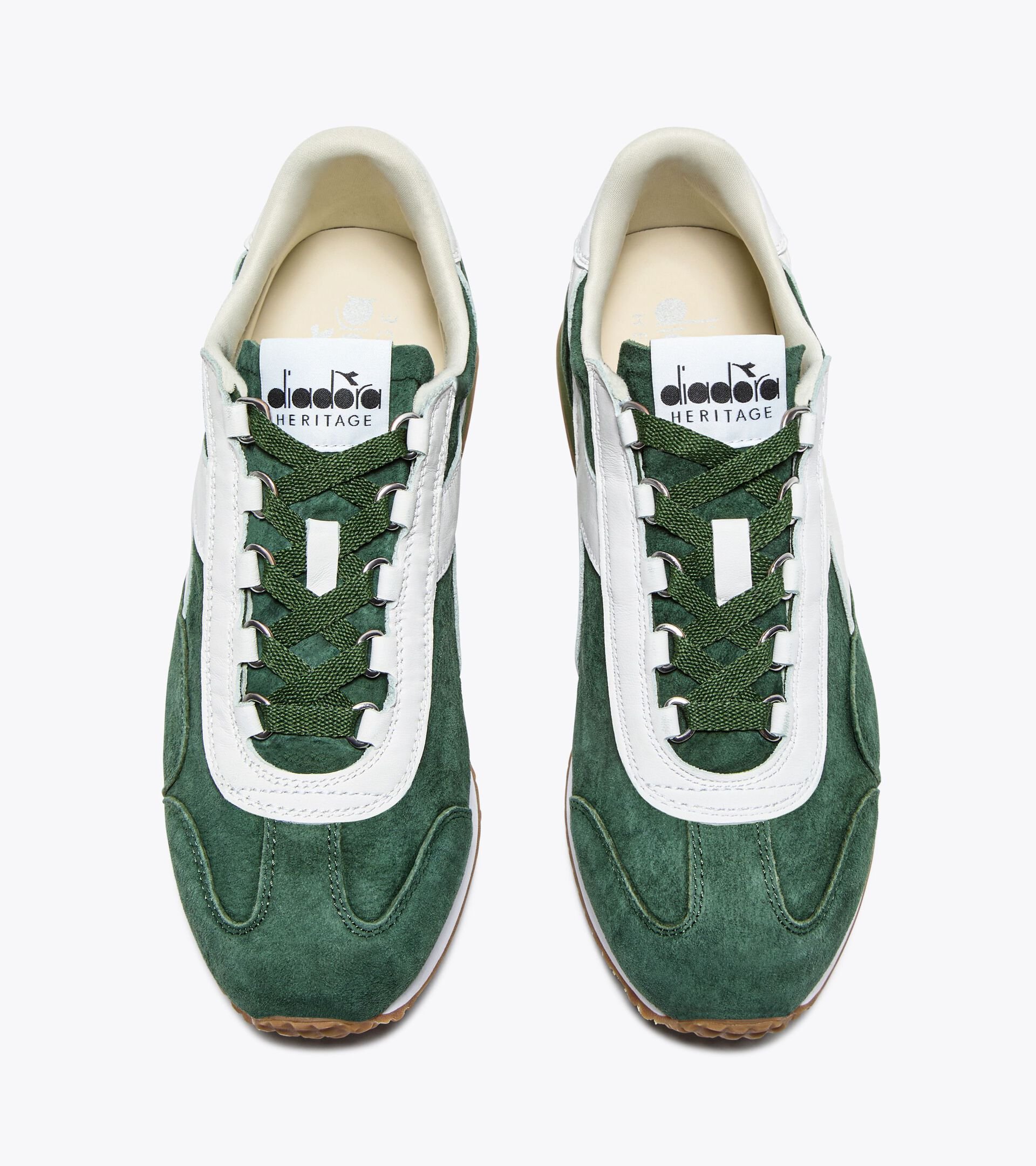 Heritage low-profile leather sneaker - All-gender EQUIPE '75 SW GREEN BOTANIC - Diadora