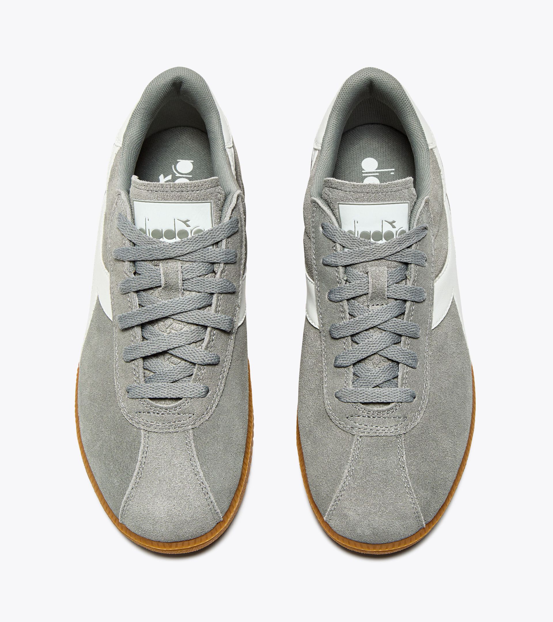 Leather sneakers - All-Gender
 TOKYO WHITE/GRAY LIMESTONE - Diadora