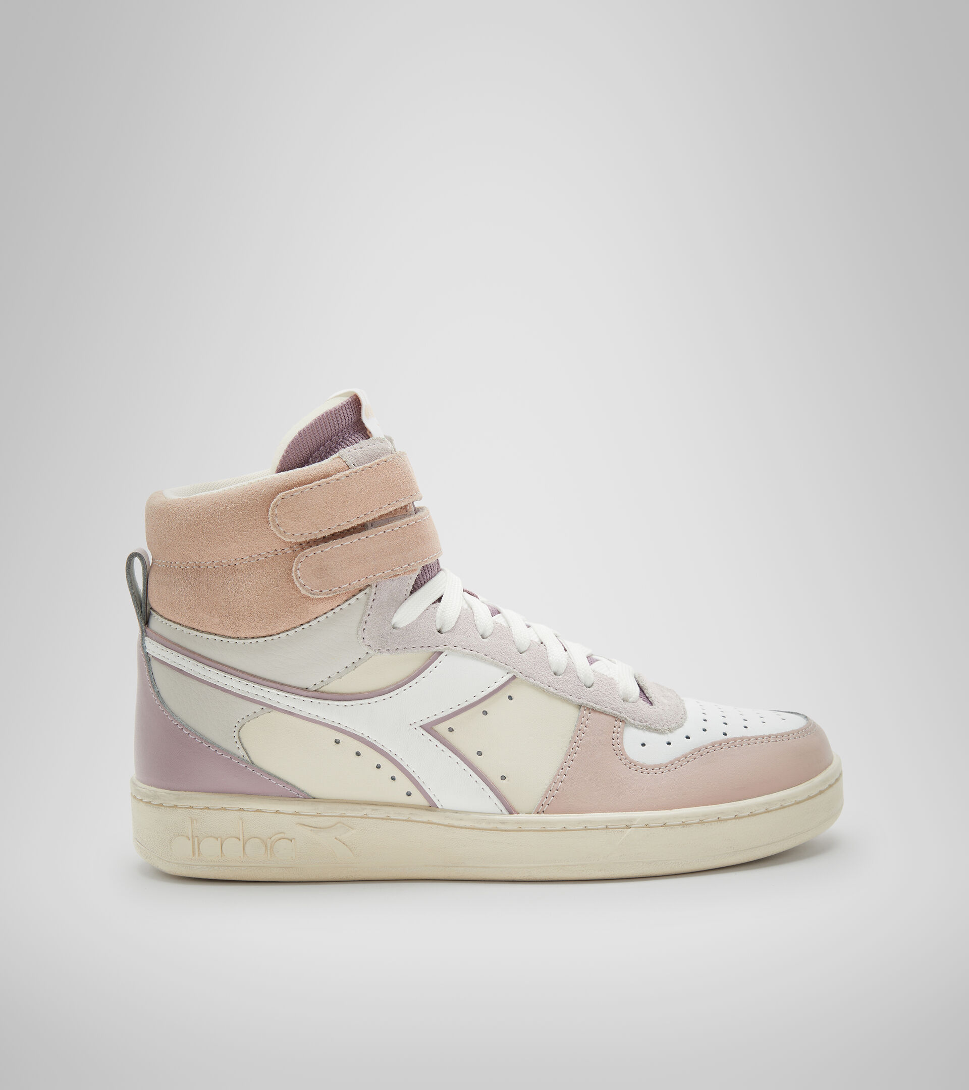 Zapatillas deportivas - Mujer MAGIC BASKET MID ICONA WN ADOBE ROSA/BAYA DE SAUCO - Diadora