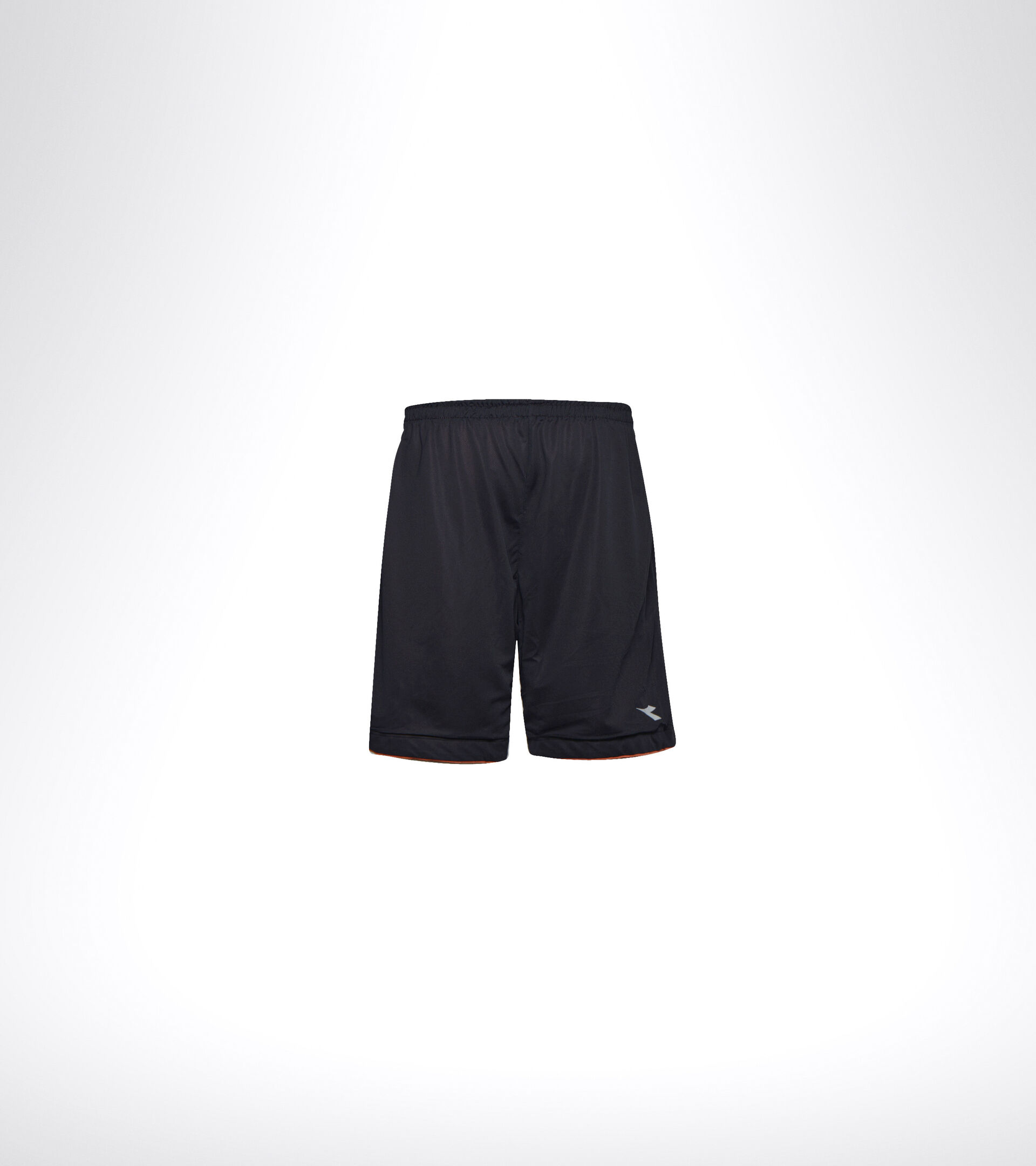 Double-face running shorts - Men BERMUDA REVERSIBLE BE ONE MECCA ORANGE/BLACK - Diadora