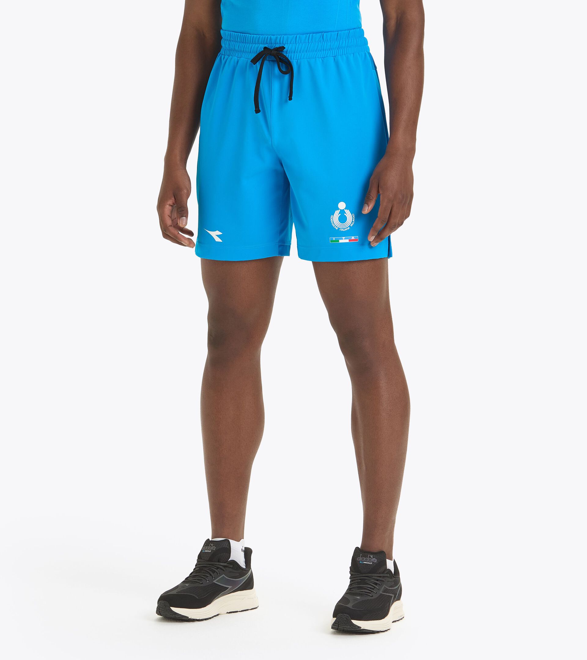 Wettkampf-Shorts für Herren - Beachvolleyball-Mannschaft Italien SHORT GARA UOMO BV ITALIA BLAUER MARINE BLAZER - Diadora
