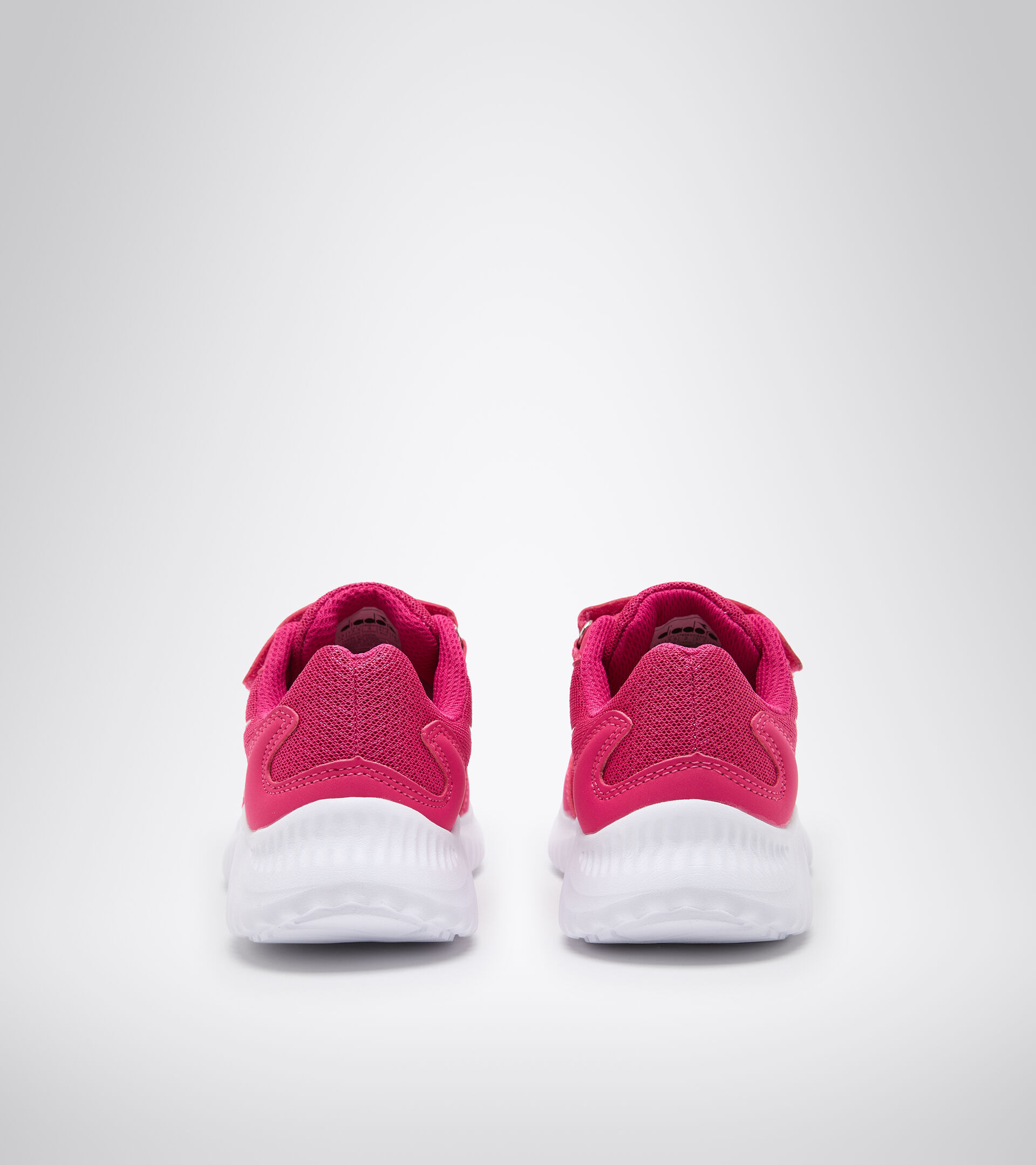 Junior velcro-strap running shoe - Unisex ROBIN 3 JR V BEETROOT PURPLE/WHITE - Diadora