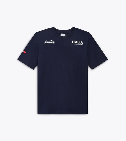 T-SHIRT RAPPRESENTANZA BV24 ITALIA, CLASSIC NAVY Representative t-shirt - Italy National Volleyball Team T-SHIRT RAPPRESENTANZA BV24 ITALIA CLASSIC NAVY - Diadora