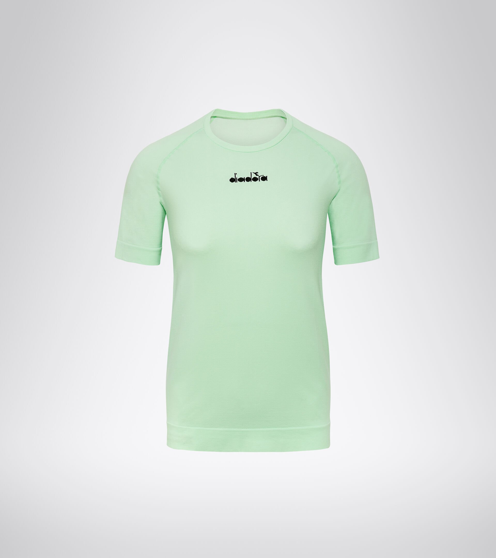Apparel Sport DONNA L. SS SKIN FRIENDLY T-SHIRT GREEN ASH Diadora