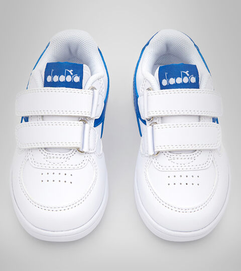 RAPTOR LOW TD, WHITE/IMPERIAL BLUE Sports shoes - Toddlers 1-4 years RAPTOR LOW TD WHITE/IMPERIAL BLUE - Diadora