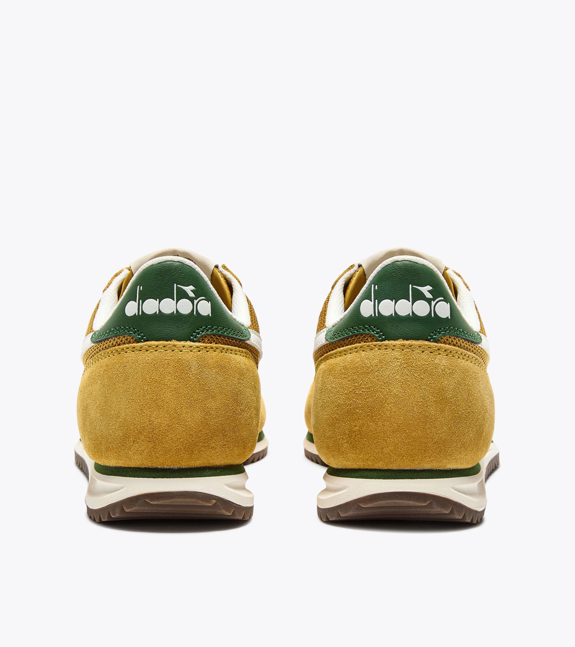 Zapatilla de ante de caña baja - Para todos los géneros CROSS ORO MIETITURA/VERDE FOGLIAME - Diadora