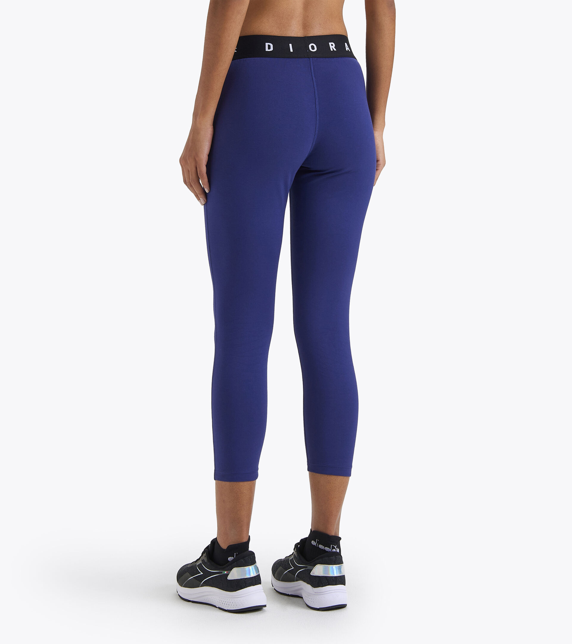 Lauf-Leggings - Damen L. 7/8 STC LEGGINGS BE ONE BLAUDRUCK - Diadora