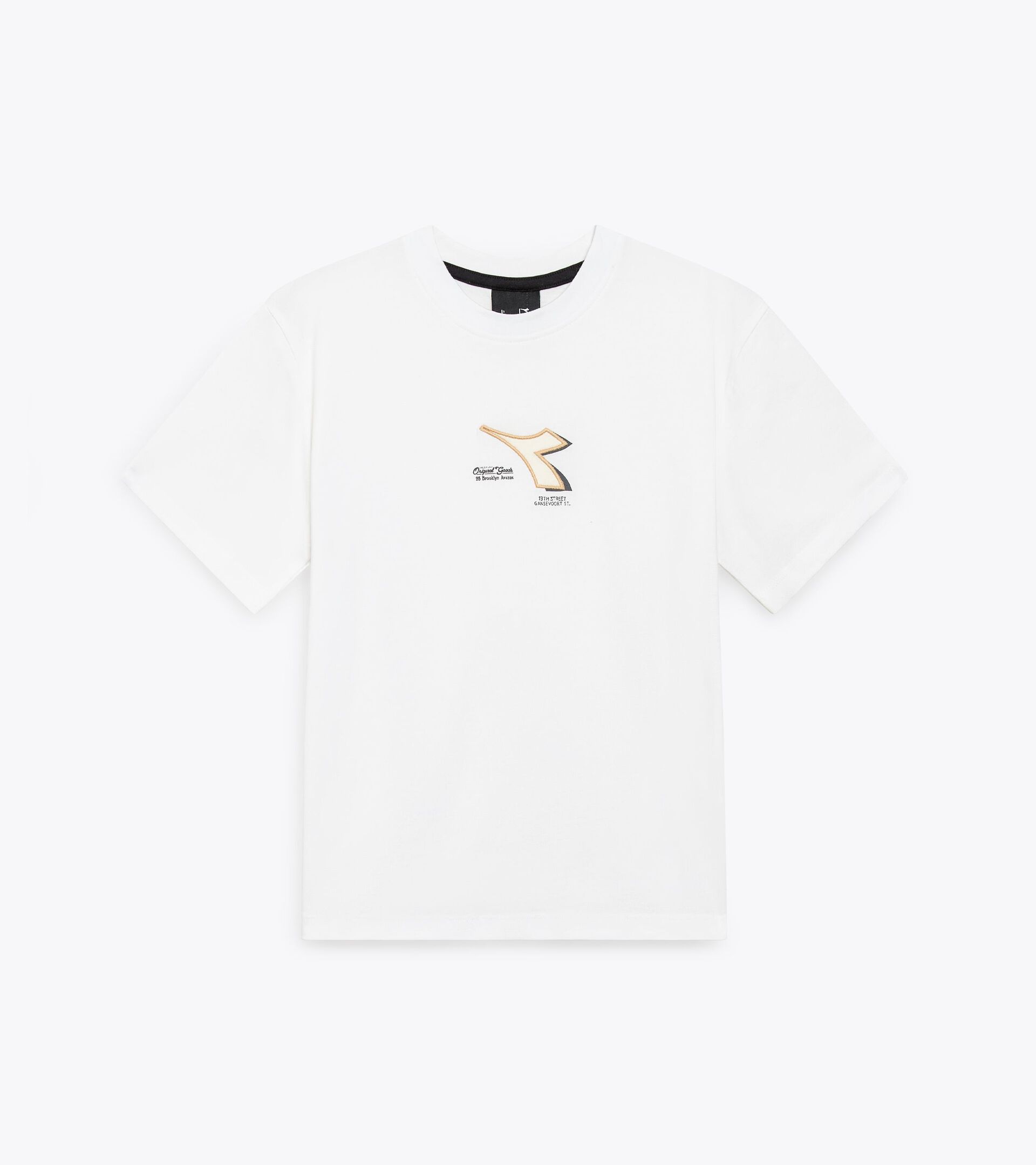 T-shirt - Boys and Girls JU. T-SHIRT SS DISTRICT MARSHMALLOW - Diadora