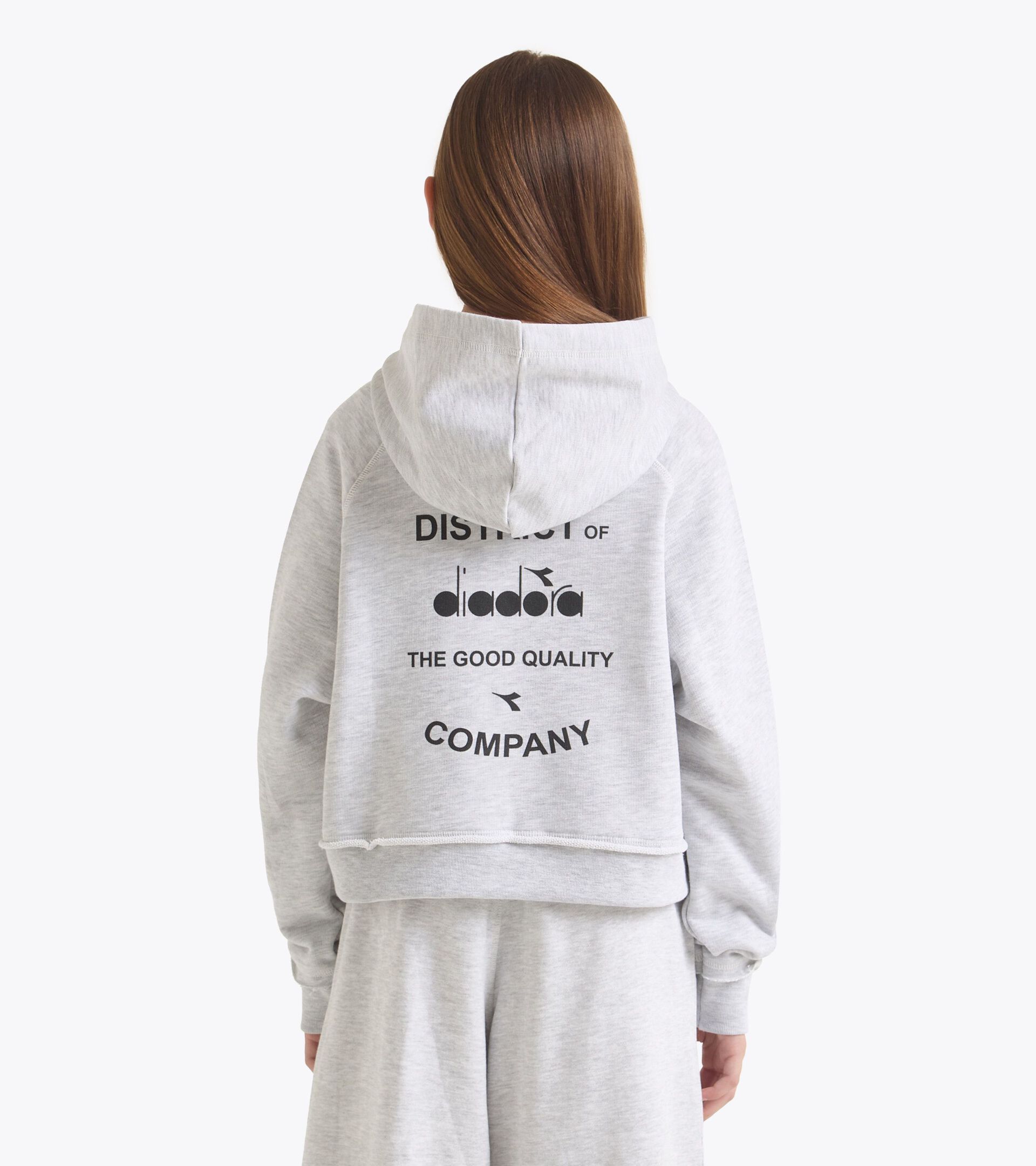 Sweat-shirt à capuche - Ado fille
JG. HOODIE DISTRICT GRIS MOYENNE CLAIR MELANGE - Diadora