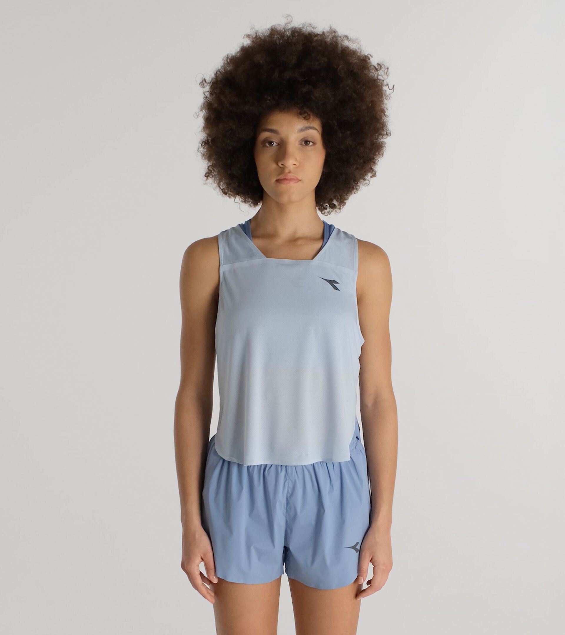 Superleichtes FIBRAZERO-Tanktop  - Running - Damen
 L. TANK SUPER LIGHT FIBRAZERO SKYRIDE - Diadora