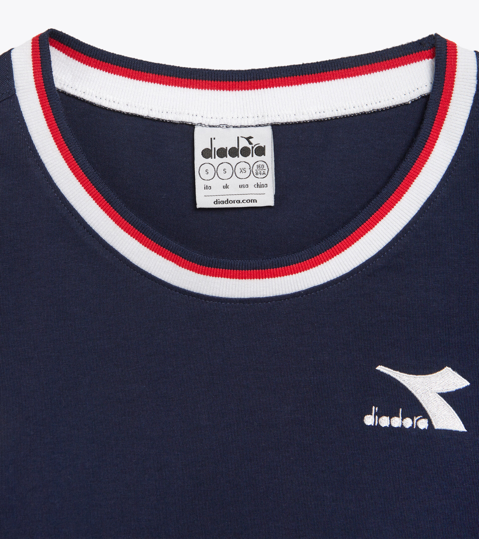 T-Shirt aus Baumwolle - Damen L.T-SHIRT SS TWEENER MARINEBLAU - Diadora