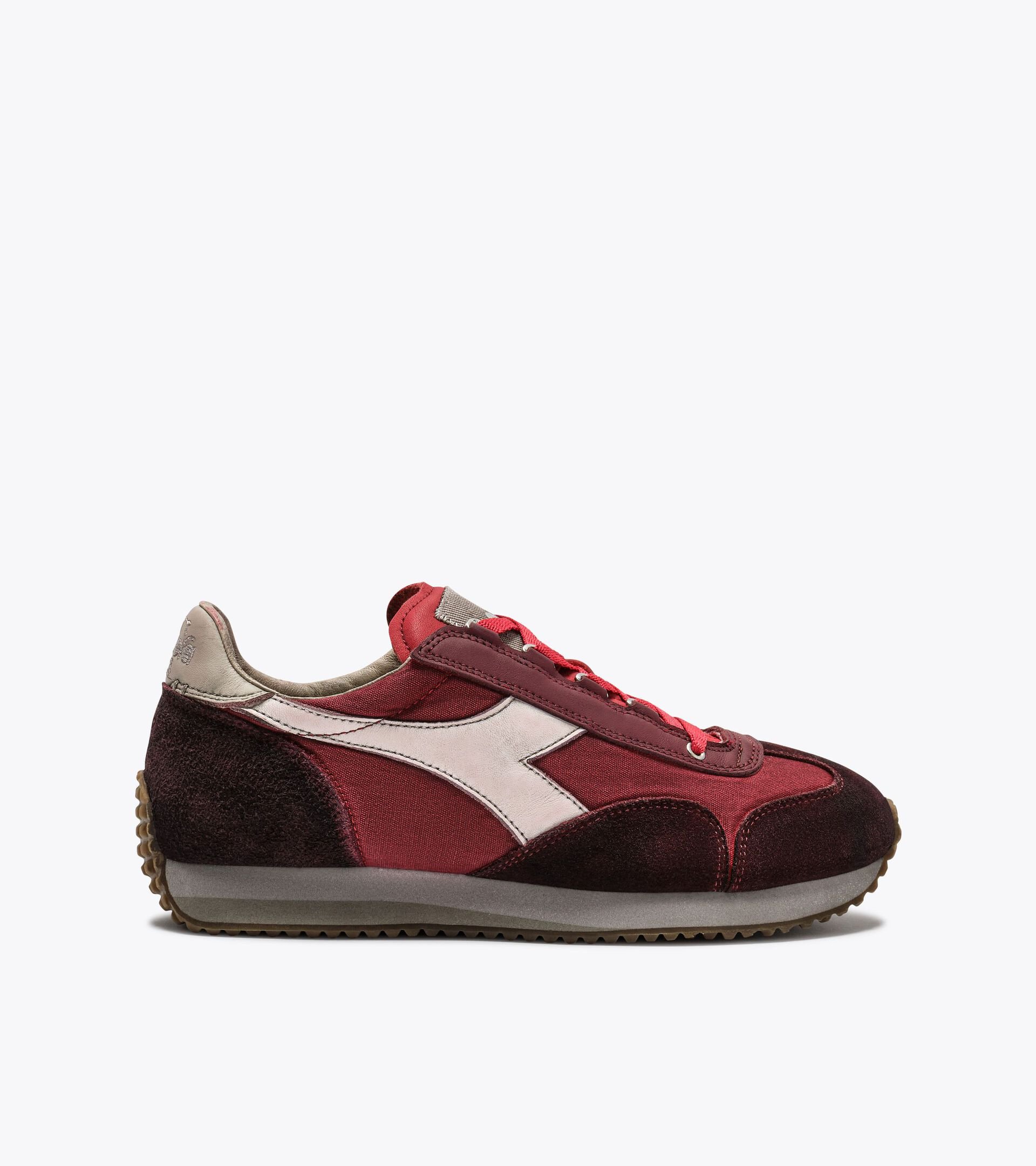 Low-profile Heritage sneaker - All-gender EQUIPE DIRTY SW EVO RED BAKED APPLE - Diadora